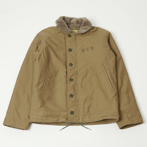 Buzz Rickson's U.S. Navy N-1 Deck Jacket - Khaki