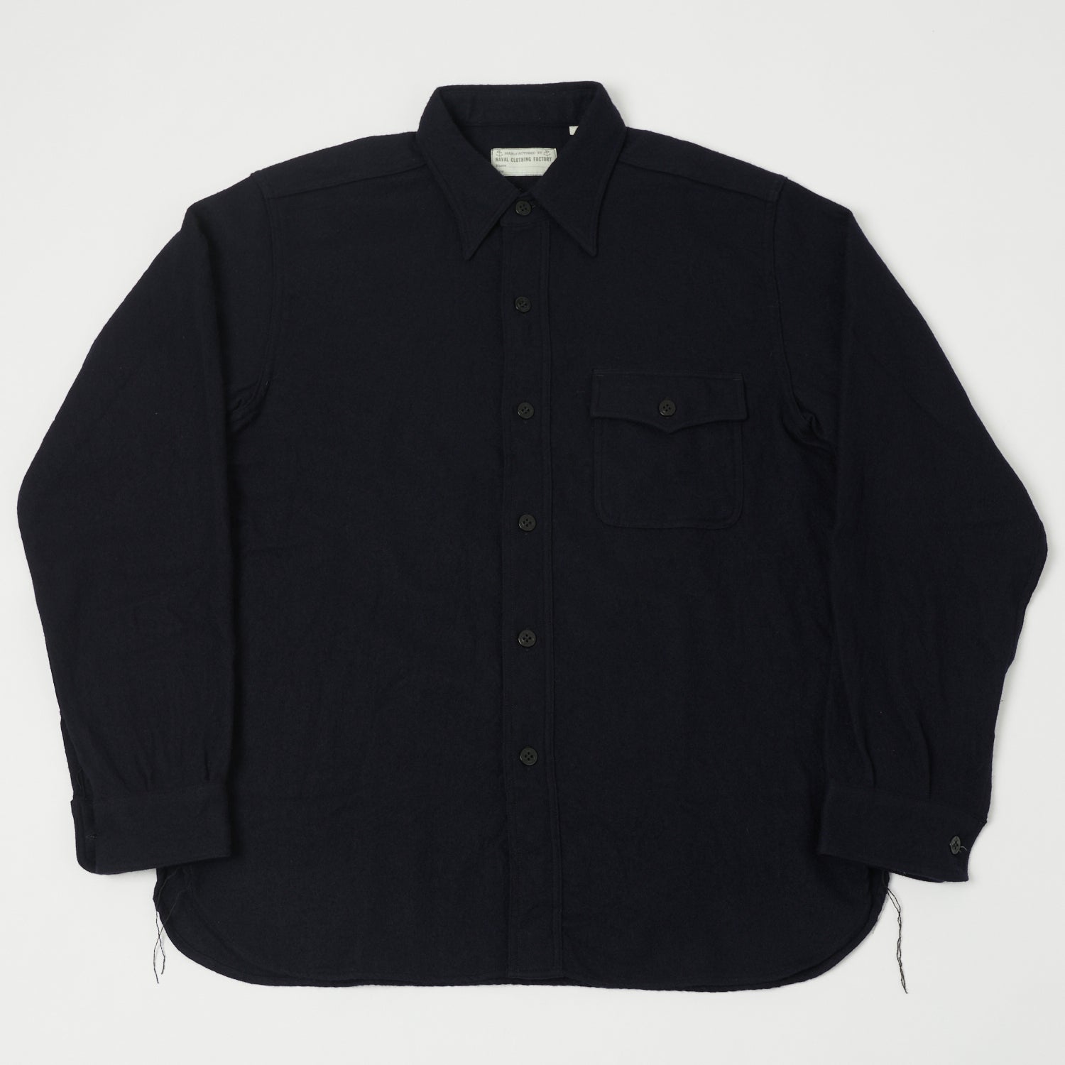 Buzz Rickson's U.S. Navy Wool CPO Shirt - Navy