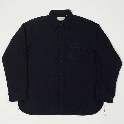 Buzz Rickson's U.S. Navy Wool CPO Shirt - Navy