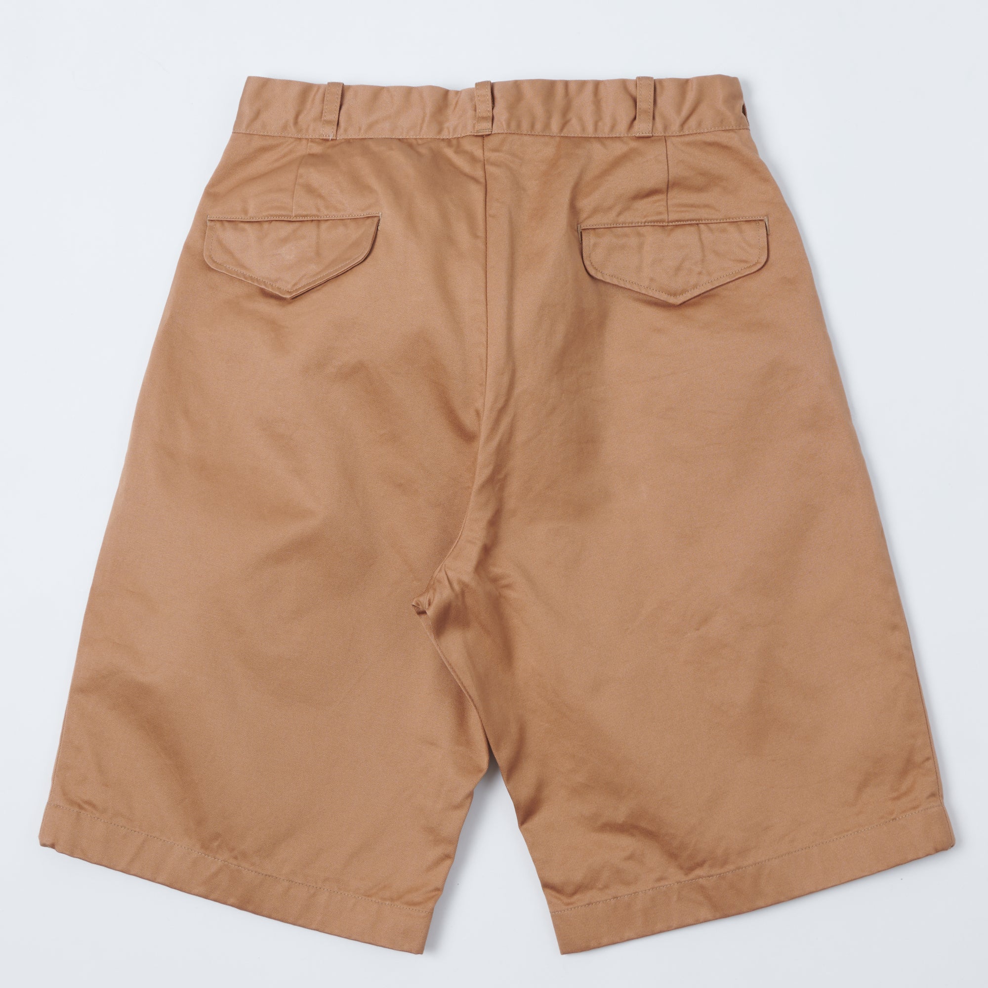 Buzz Rickson's 'Uniform Twill' 8.2oz Chino Short - Khaki