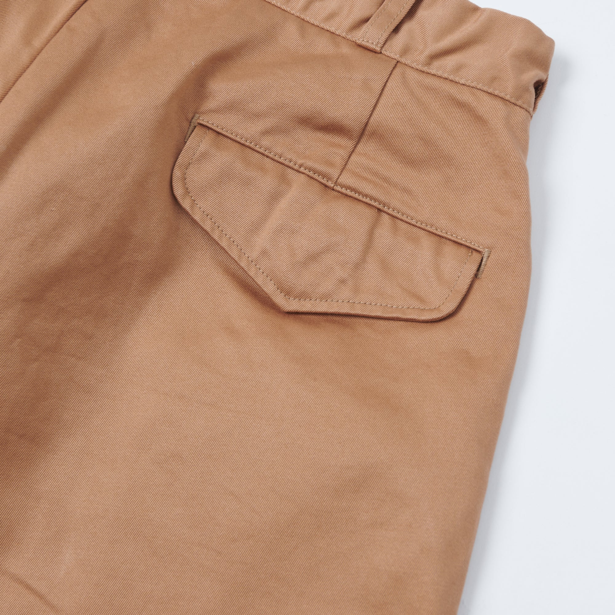 Buzz Rickson's 'Uniform Twill' 8.2oz Chino Short - Khaki