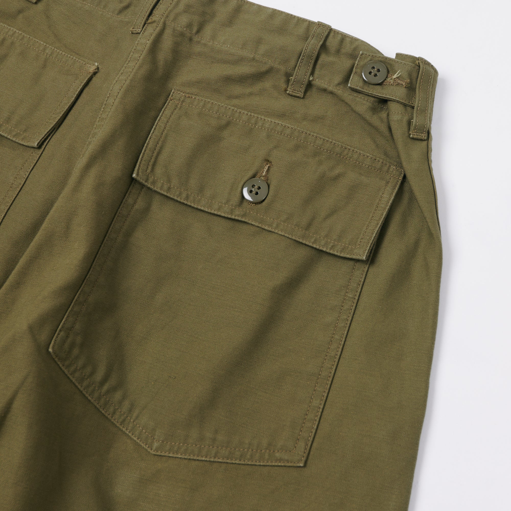 Buzz Rickson's OG-107 Military Shorts - Olive
