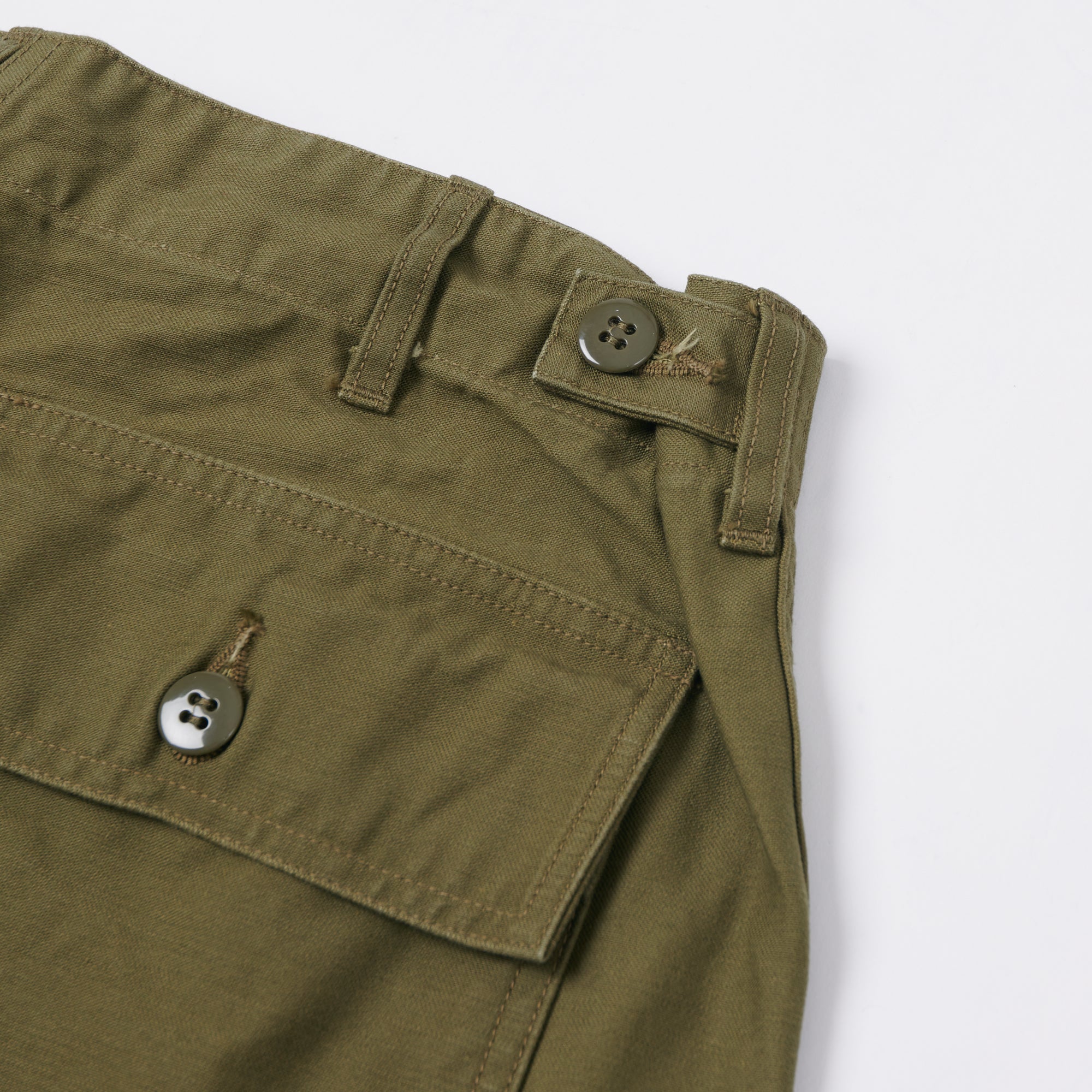 Buzz Rickson's OG-107 Military Shorts - Olive