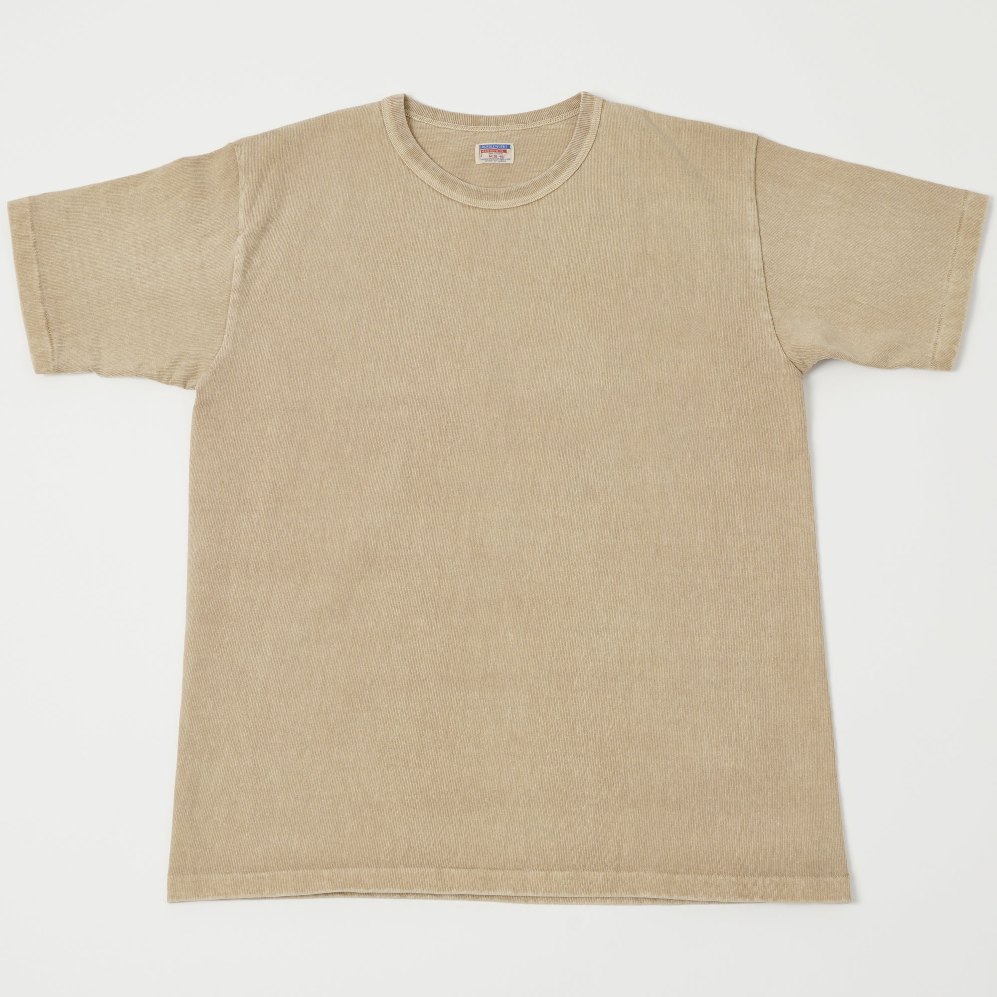 Dubbleworks Heavy Fabric Pigment Dye Tee - Beige
