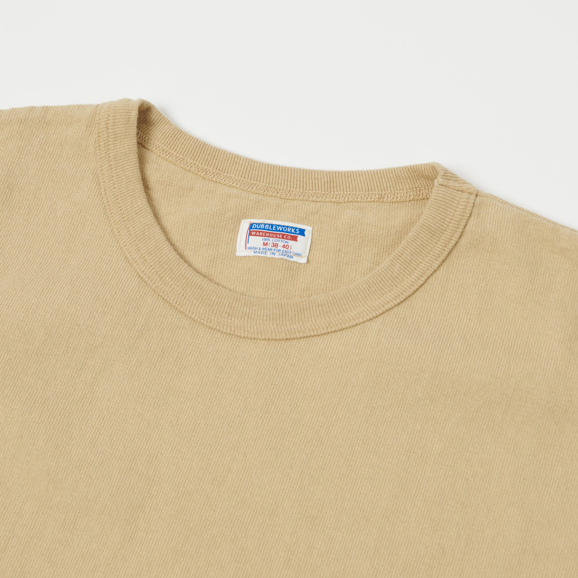 Dubbleworks Heavy Fabric Pocket Tee - Egg