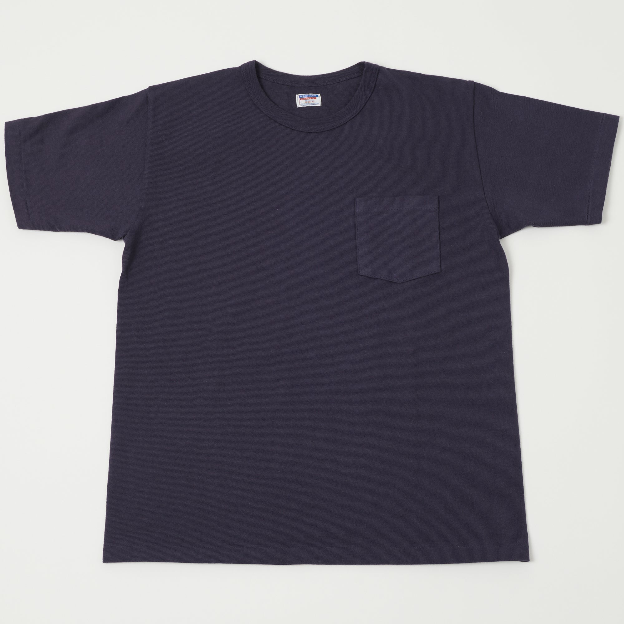 Dubbleworks Heavy Fabric Pocket Tee - Navy