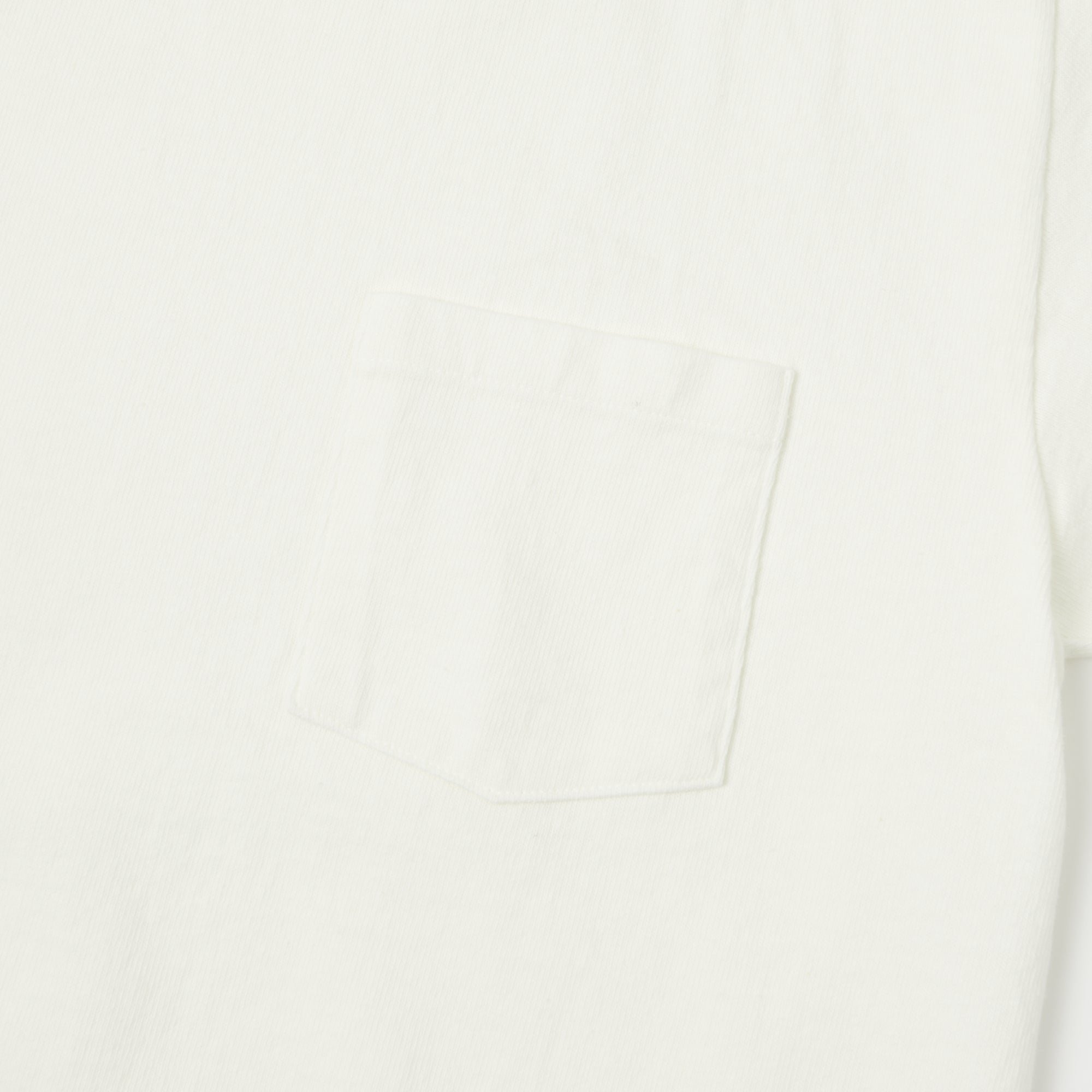 Dubbleworks Heavy Fabric Pocket Tee - Off White