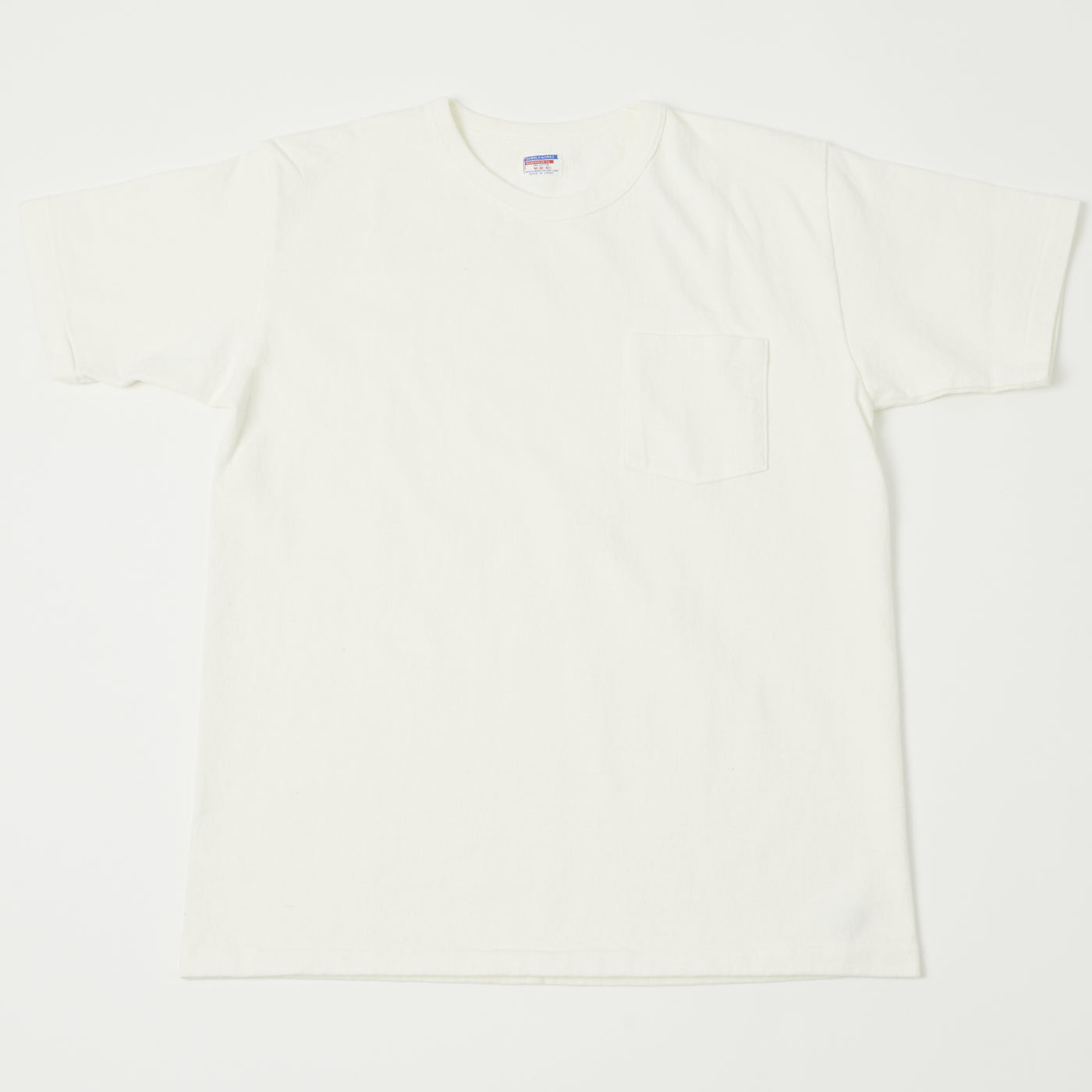 Dubbleworks Heavy Fabric Pocket Tee - Off White