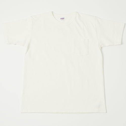 Dubbleworks Heavy Fabric Pocket Tee - Off White