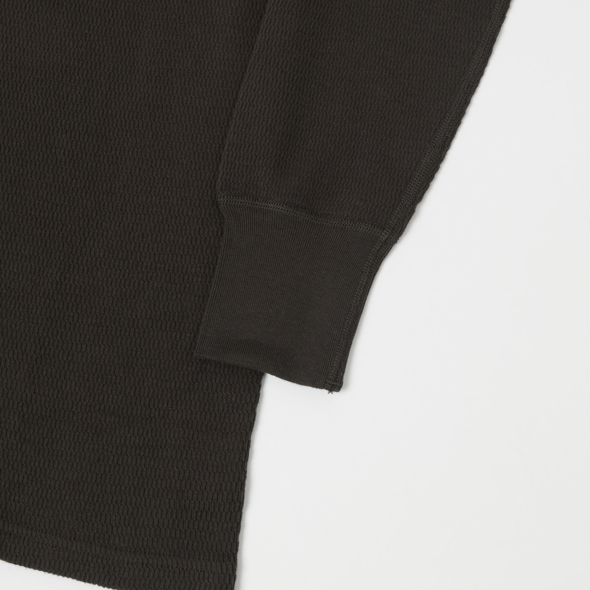 Dubbleworks Long Sleeve Thermal Henley - Sumikuro