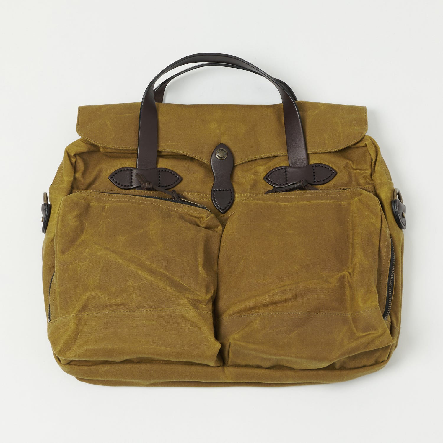 Filson 24-Hour Tin Cloth Briefcase - Dark Tan