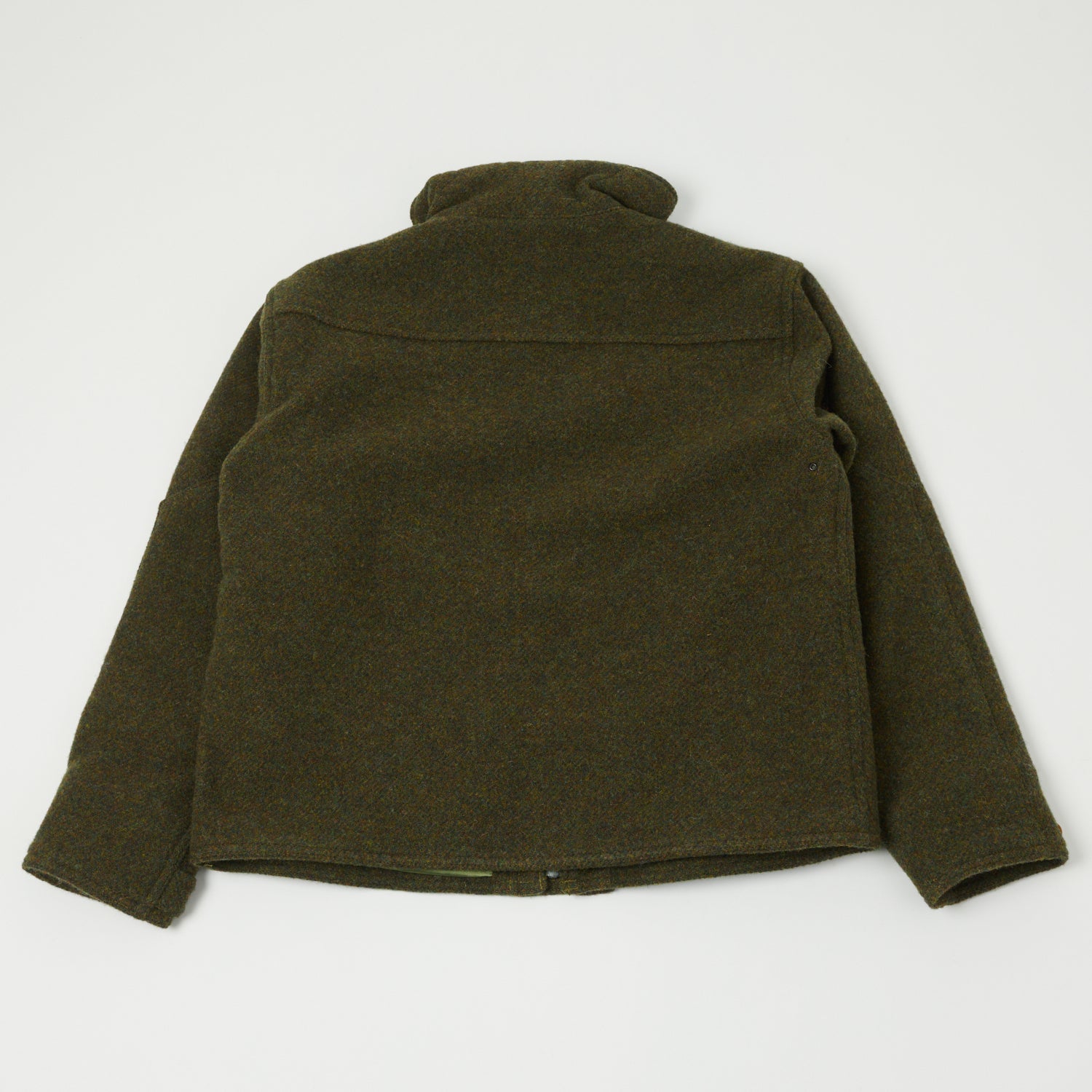 Freewheelers & Co Great Lakes 'Grizzly' Jacket - Grained Olive