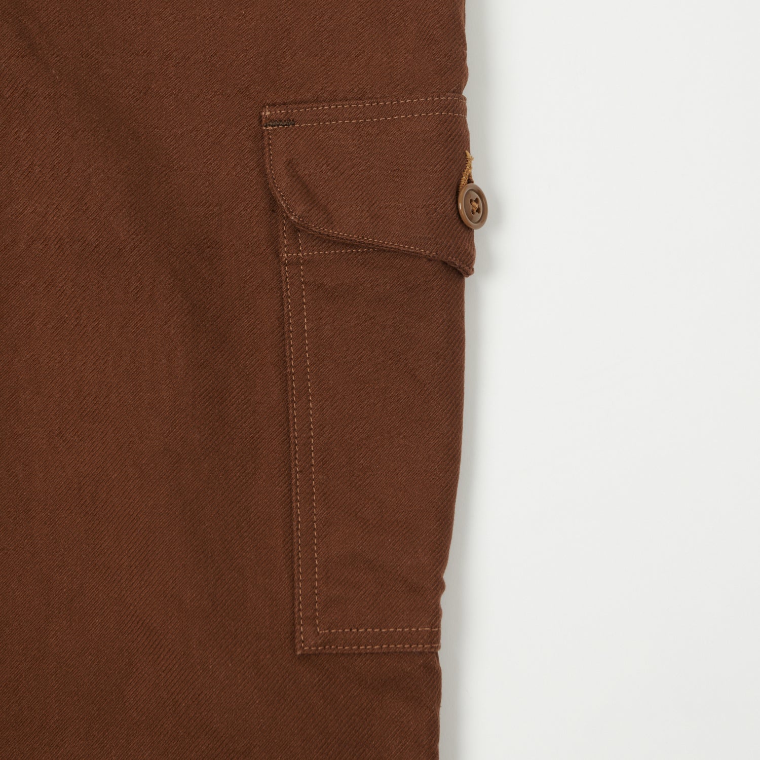 Freewheelers & Co Union Special Overalls  'Aviators' Trouser - Red Brown