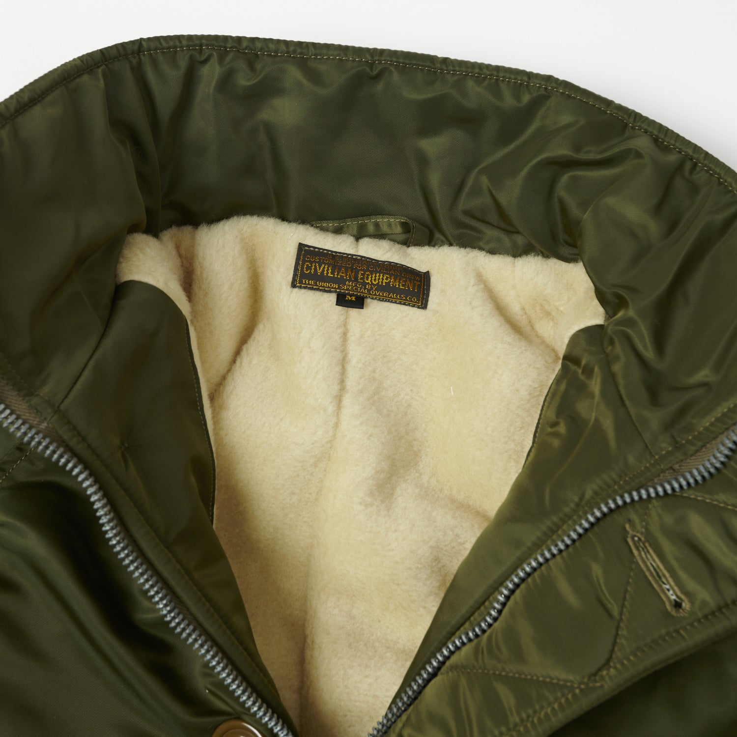 Freewheelers & Co Military ‘Cold Weather Air Crew' Jacket - Olive Drab
