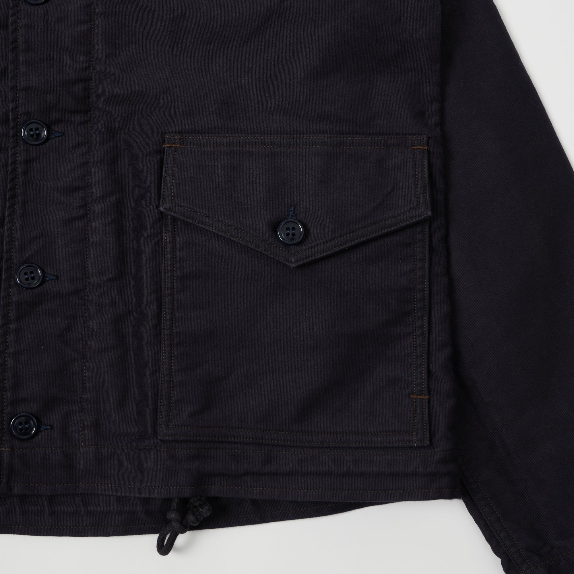 Freewheelers & Co U.S. Army Deck Worker Parka - Navy