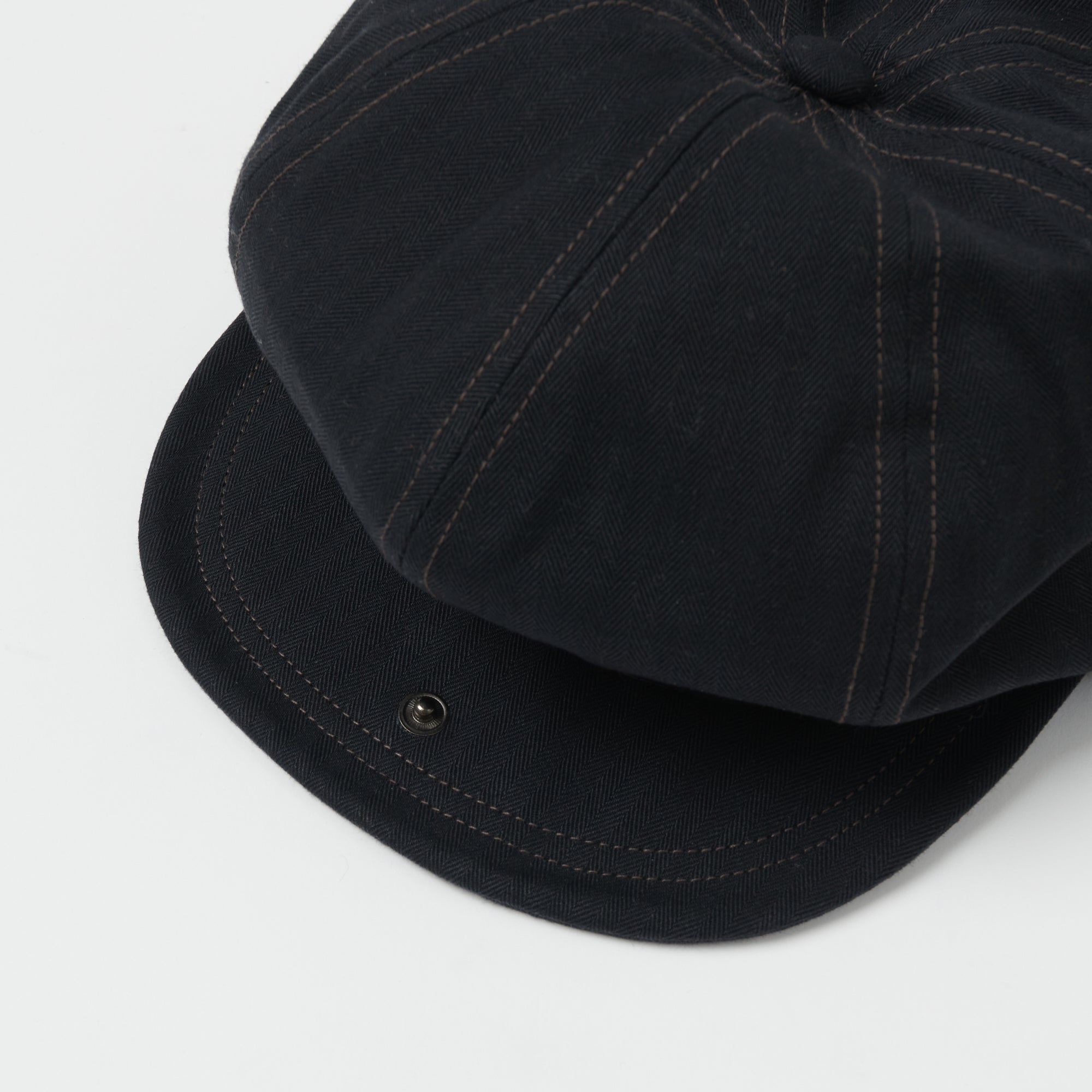 Freewheelers & Co Union Special Overalls 'Dylan' Casquette - Black H.B. Twill