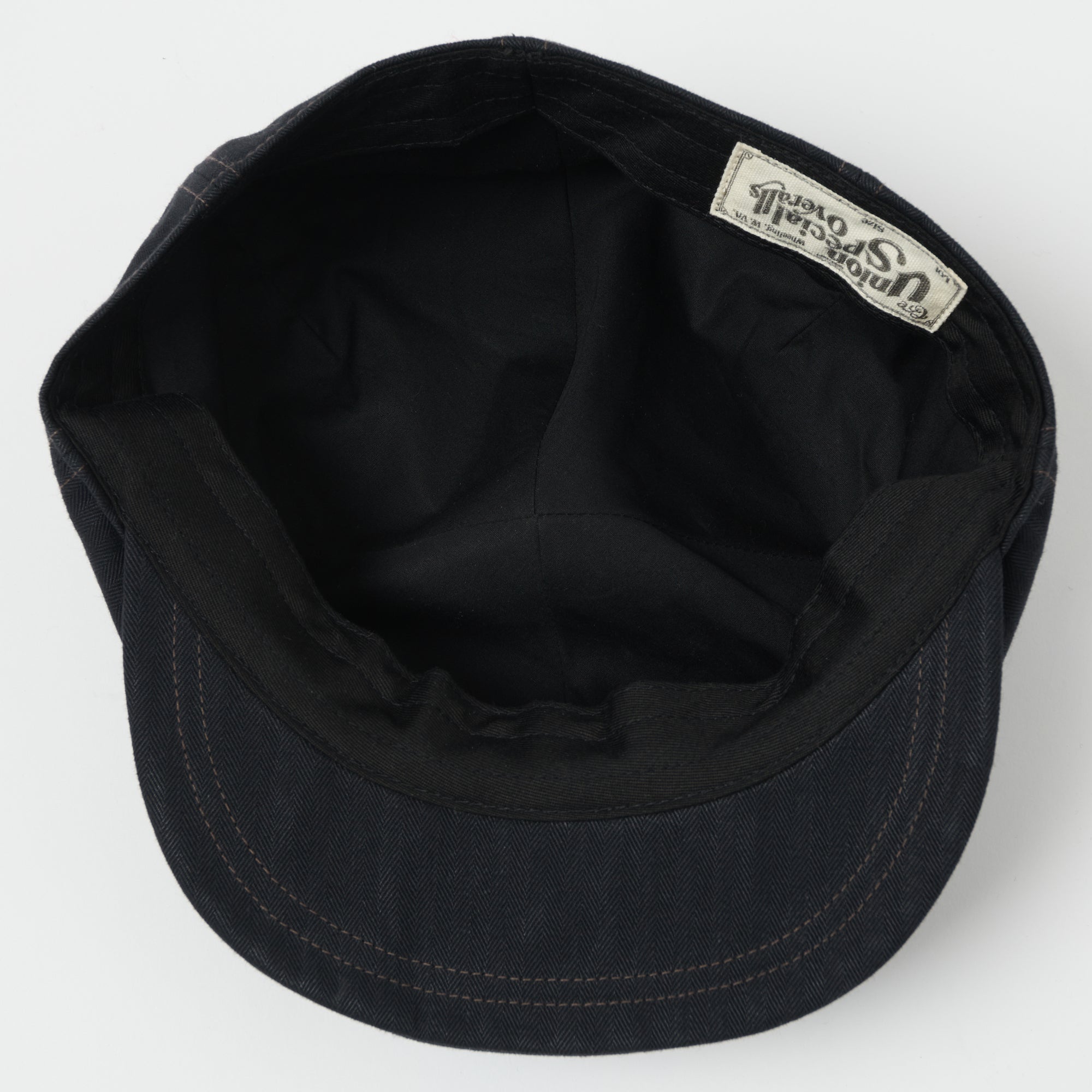 Freewheelers & Co Union Special Overalls 'Dylan' Casquette - Black H.B. Twill