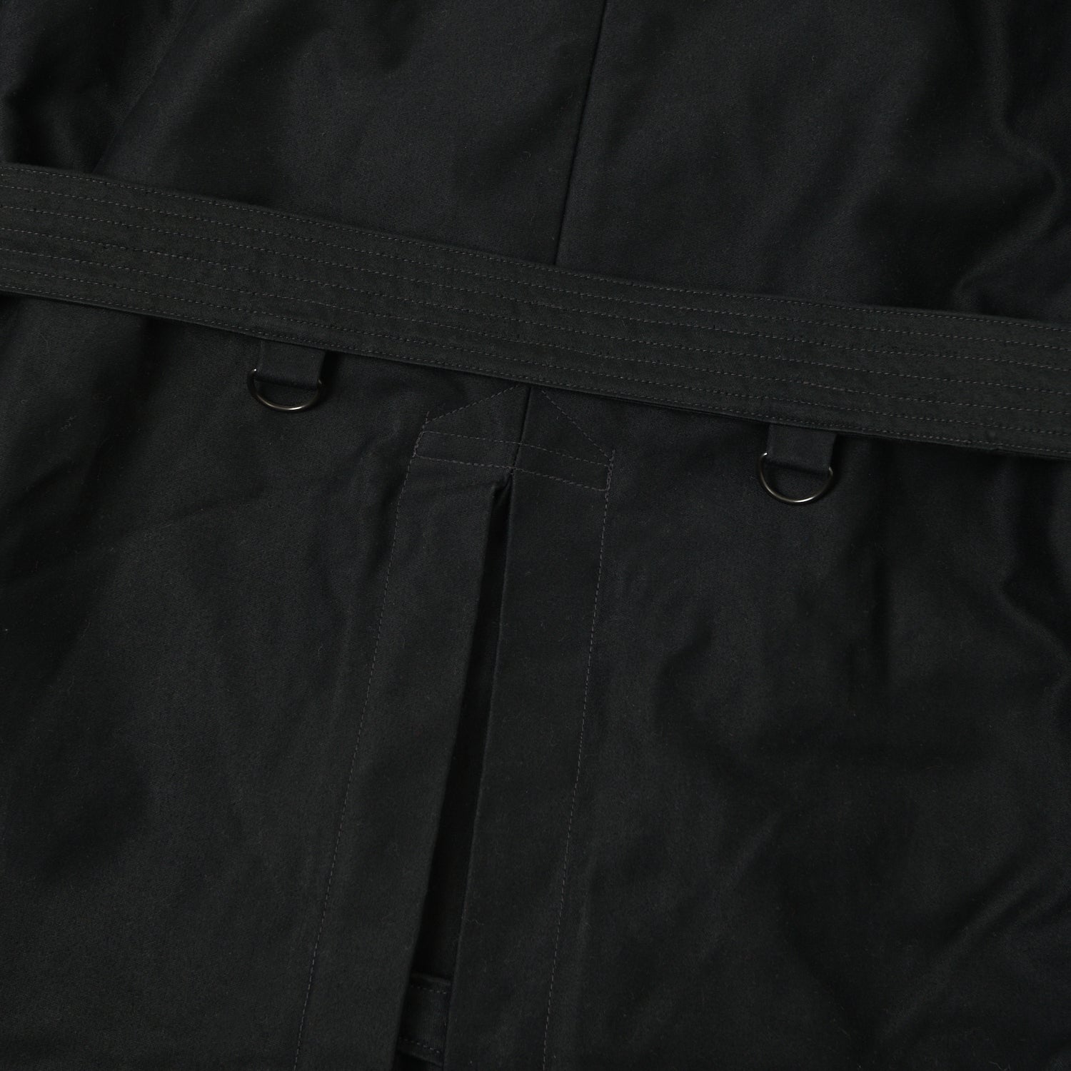 Freewheelers & Co Great Lakes 'Gifford' Trench Coat - Deep Black