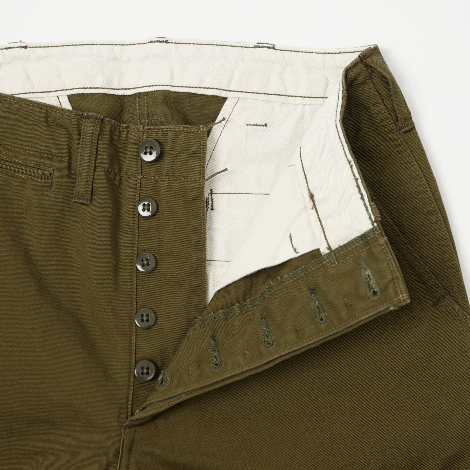 Freewheelers & Co U.S. Army M-1942 Trouser - Olive