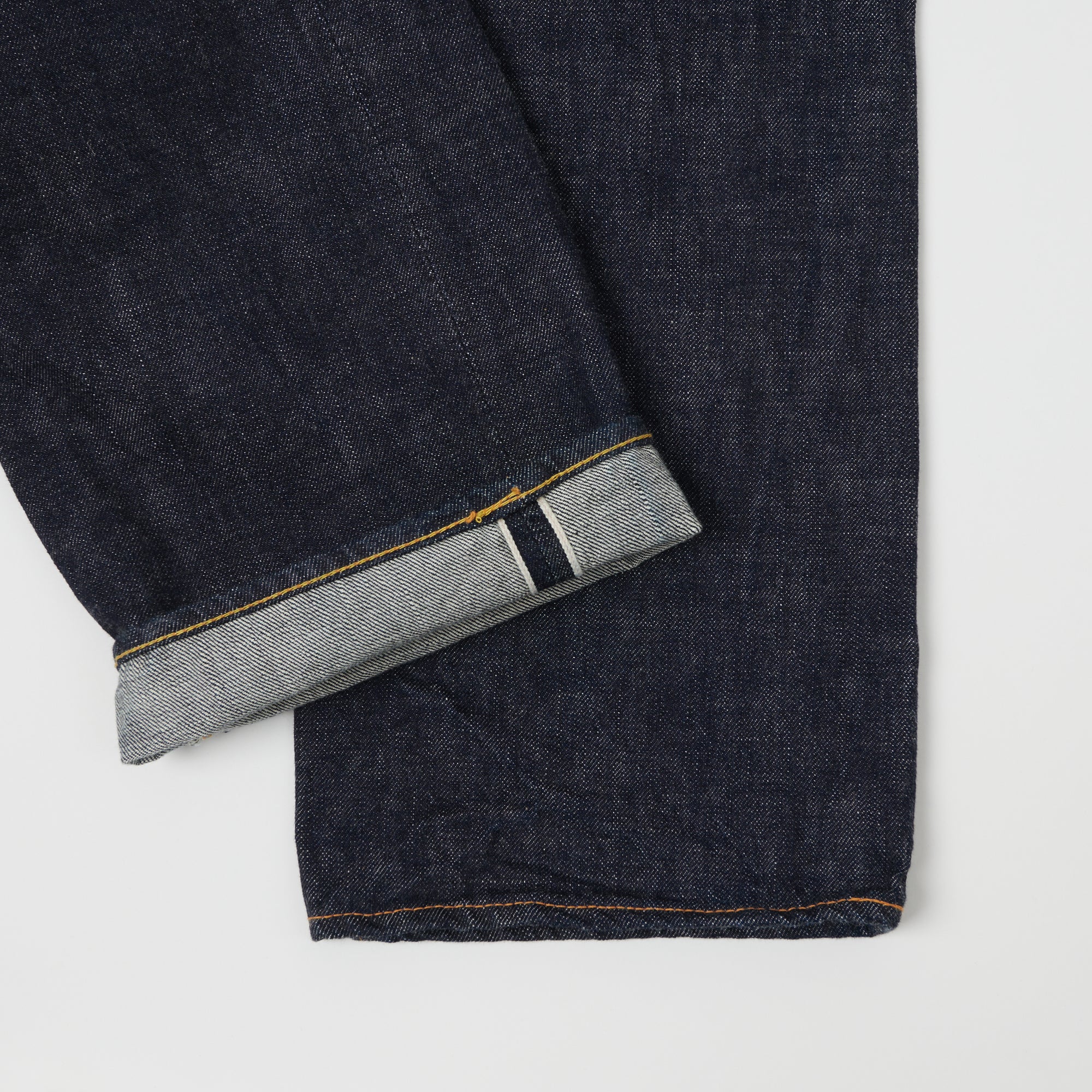 FULLCOUNT 0105 13.7oz Wide Straight Jean - One Wash