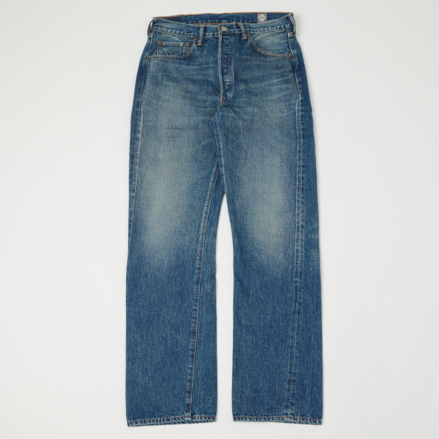FULLCOUNT 1102 13.7oz Regular Straight Jean - 'Fade' Wash