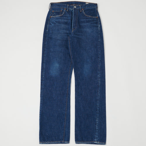 FULLCOUNT 1102 13.7oz Regular Straight Jean - 'That Thing' Wash