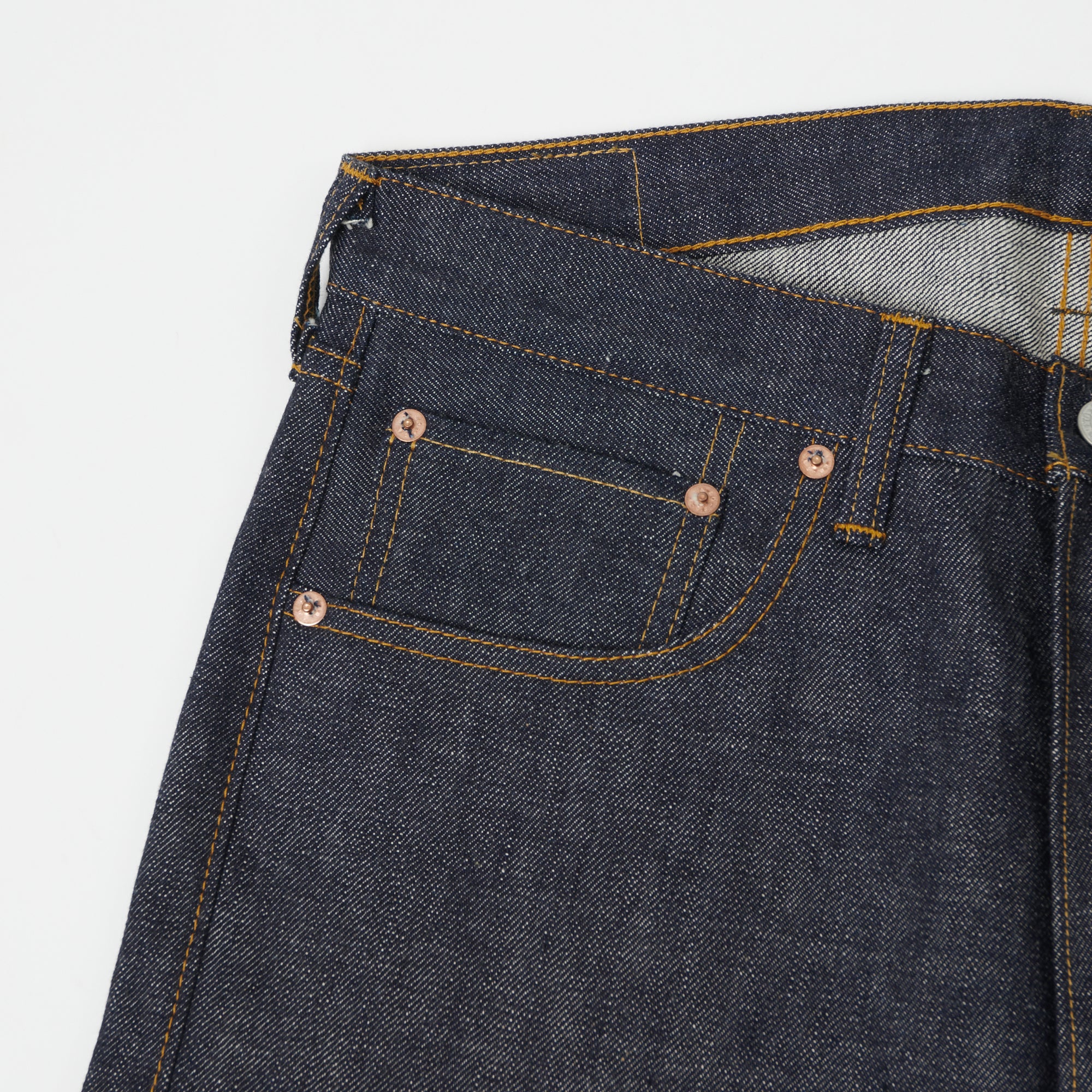 FULLCOUNT 1102 'Choice' 13.7oz Regular Straight Jean - Raw