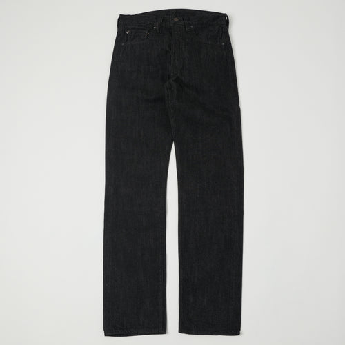FULLCOUNT 1108 13.7oz Regular Straight Jean - Black One Wash