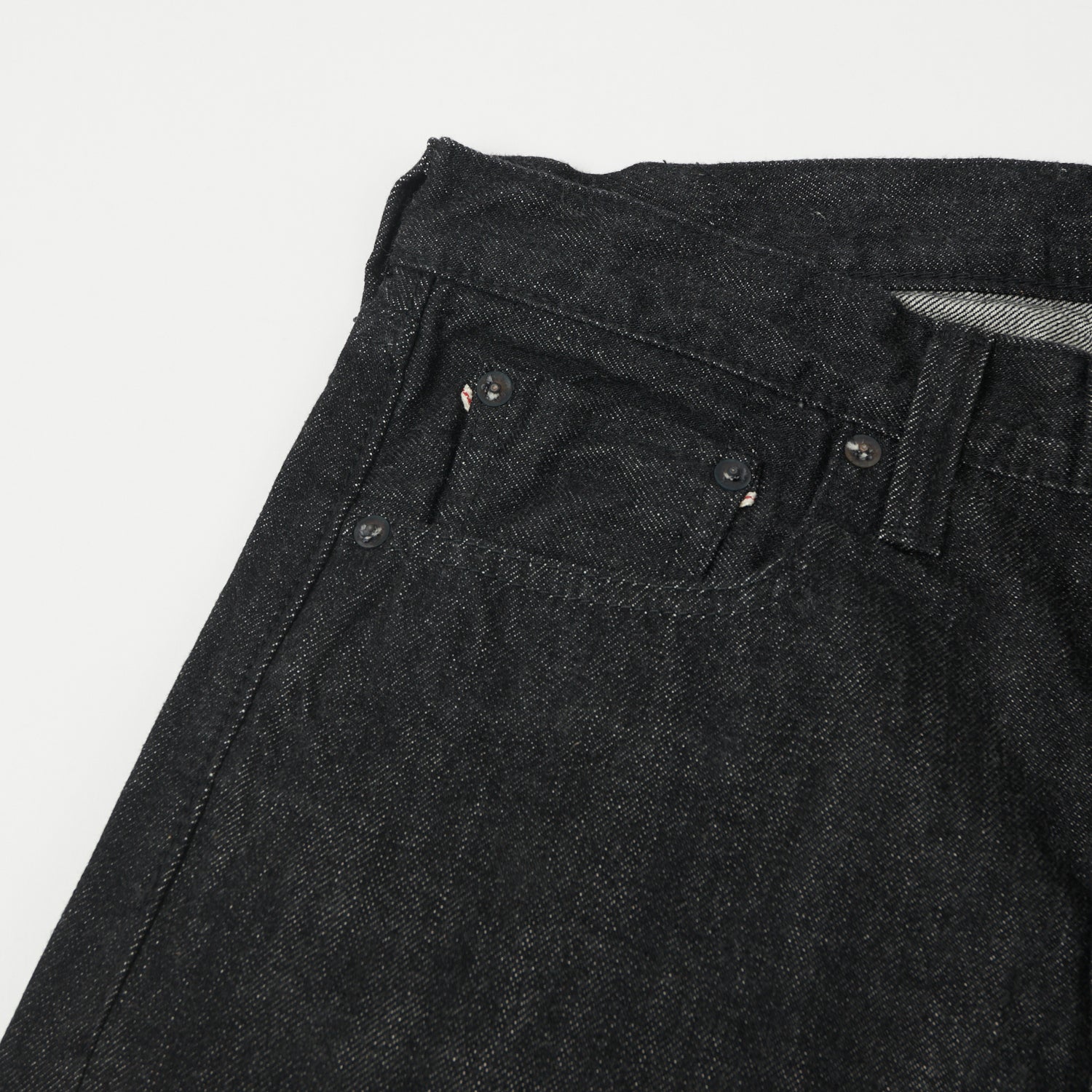 FULLCOUNT 1108 13.7oz Regular Straight Jean - Black One Wash