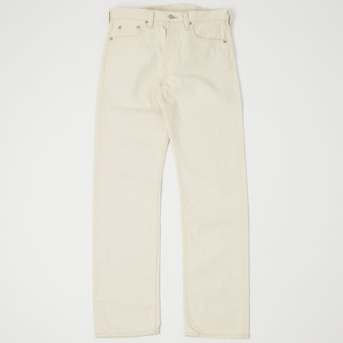 FULLCOUNT 1108 13.7oz Regular Straight Jean - Ecru One Wash