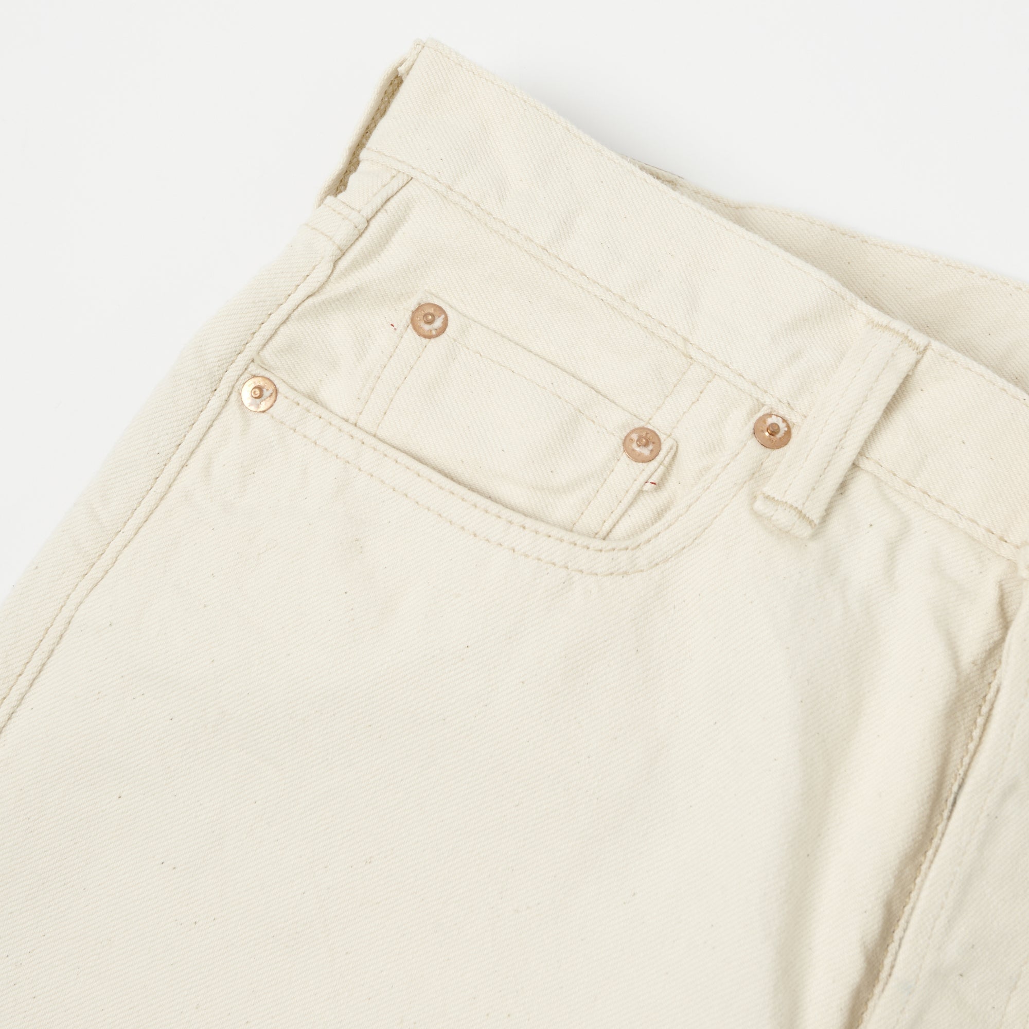 FULLCOUNT 1108 13.7oz Regular Straight Jean - Ecru One Wash