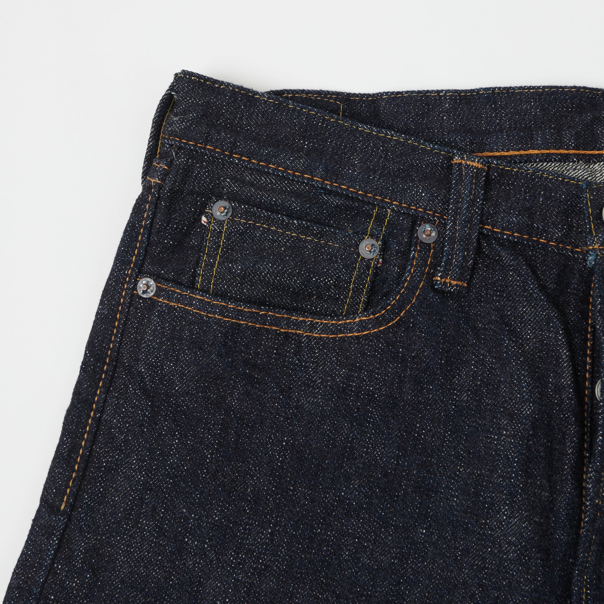 FULLCOUNT 1108 'Super Rough' 15.5oz Regular Straight Jean - One Wash