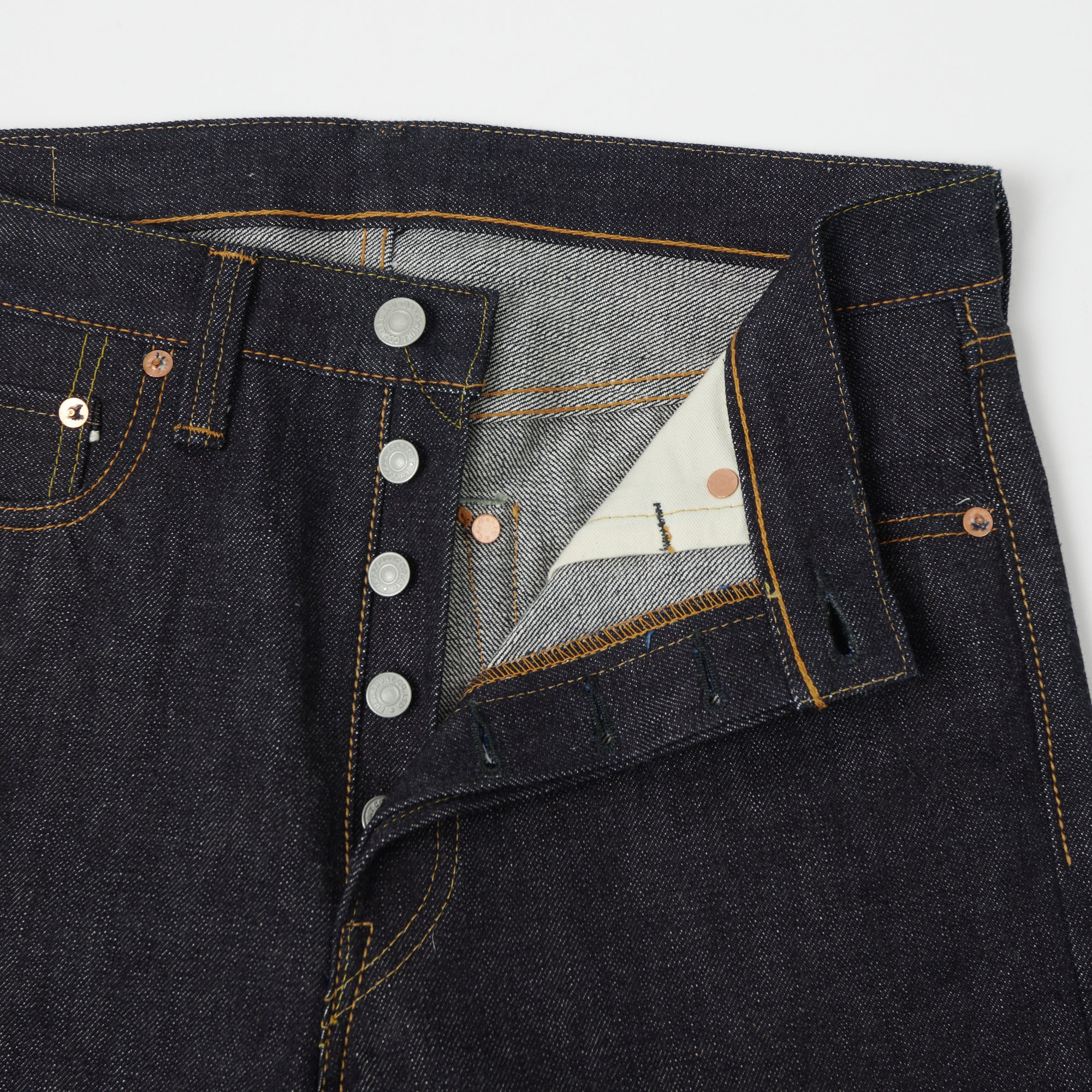 FULLCOUNT 1108XX 15.5oz Regular Straight Jean - Raw