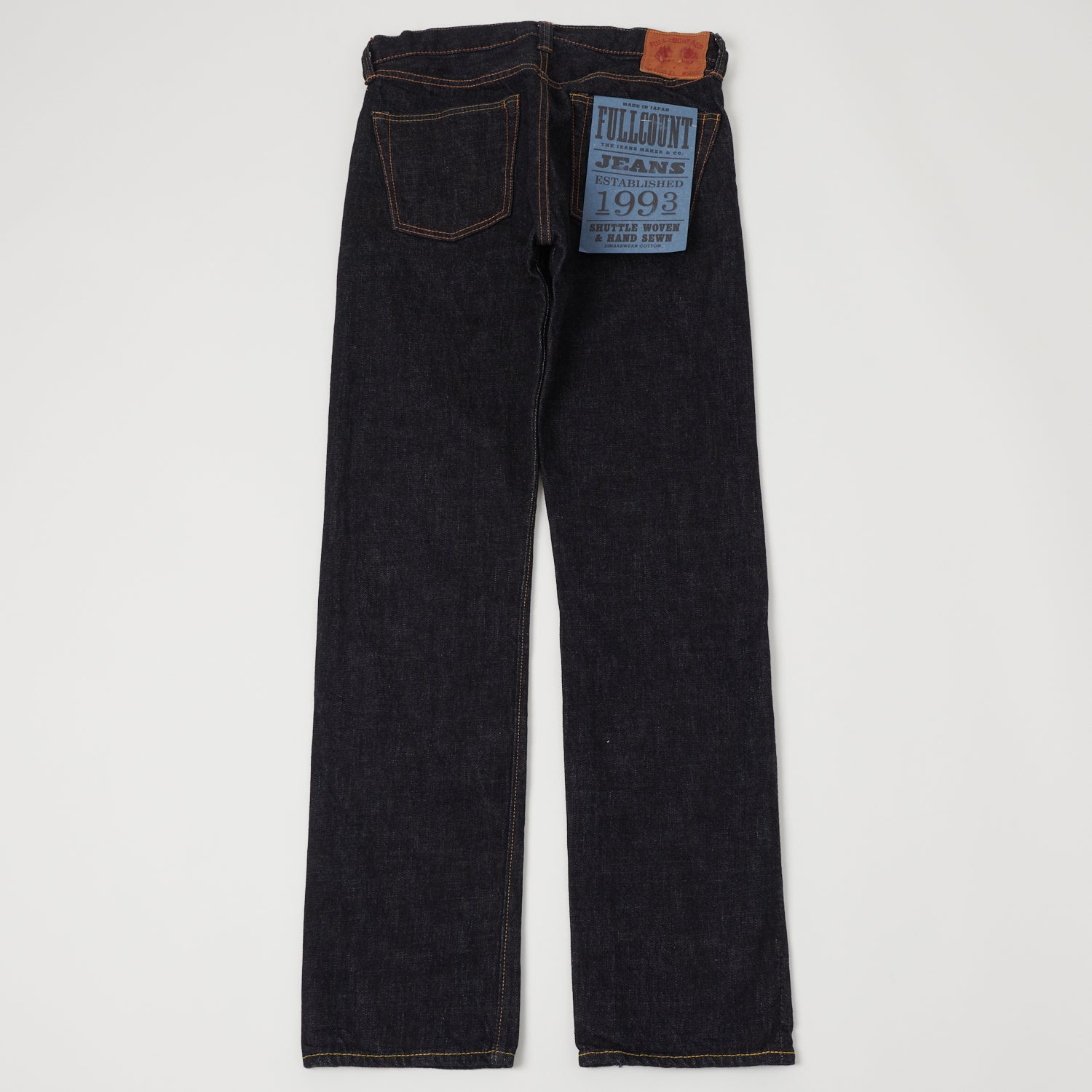 FULLCOUNT 1108XX 15.5oz Regular Straight Jean - One Wash
