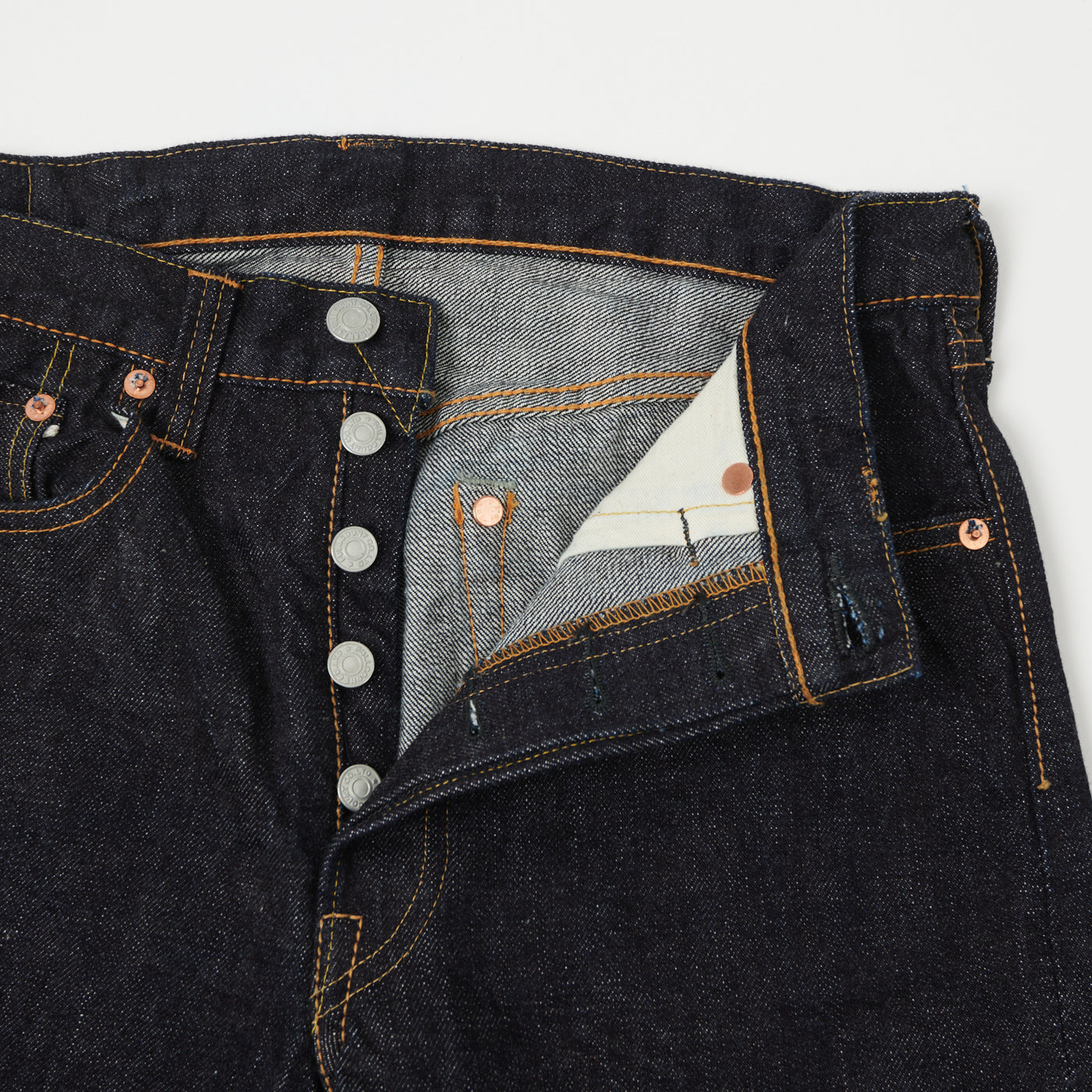 FULLCOUNT 1108XX 15.5oz Regular Straight Jean - One Wash