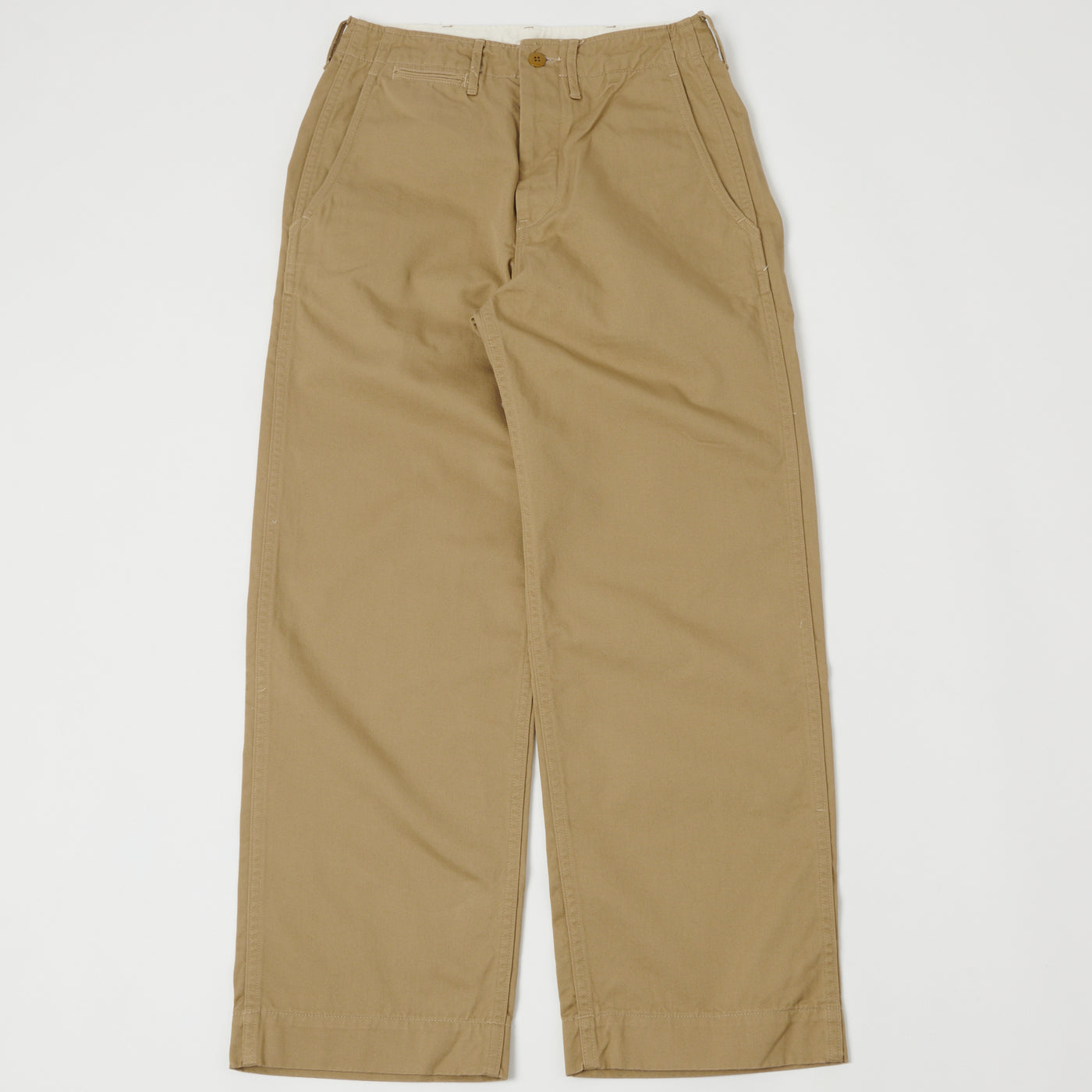 FULLCOUNT 1201 U.S. Army Combat Chino - Brown Beige
