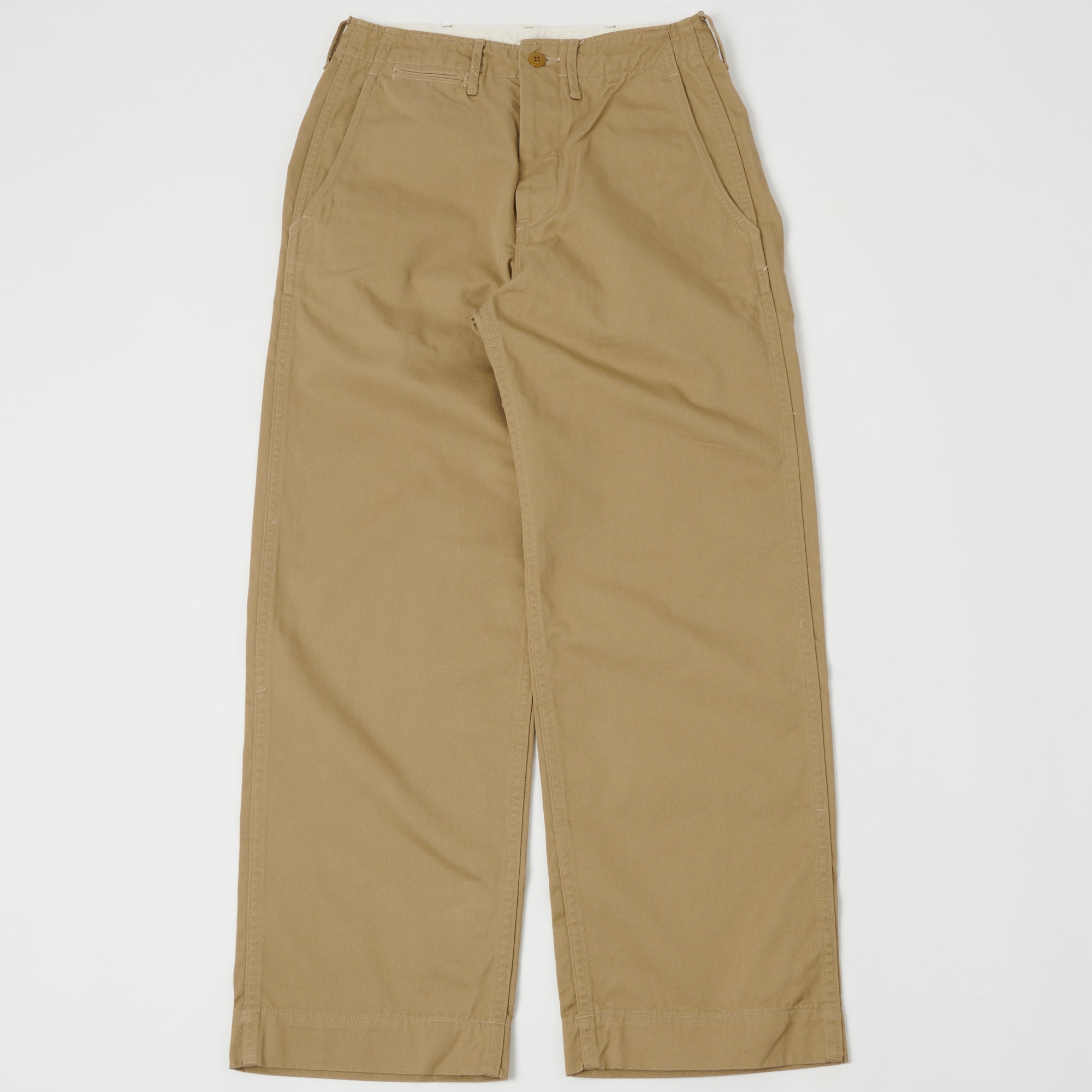 FULLCOUNT 1201 U.S. Army Combat Chino - Brown Beige