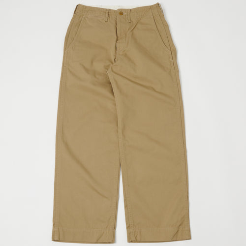 FULLCOUNT 1201 U.S. Army Combat Chino - Brown Beige
