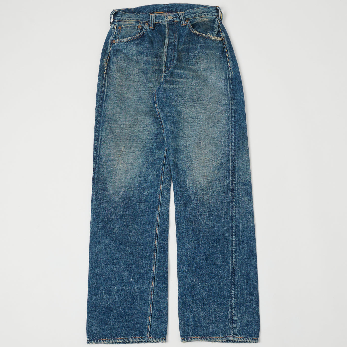 FULLCOUNT 0105 13.7oz Wide Straight Jean - 'Dartford' Wash