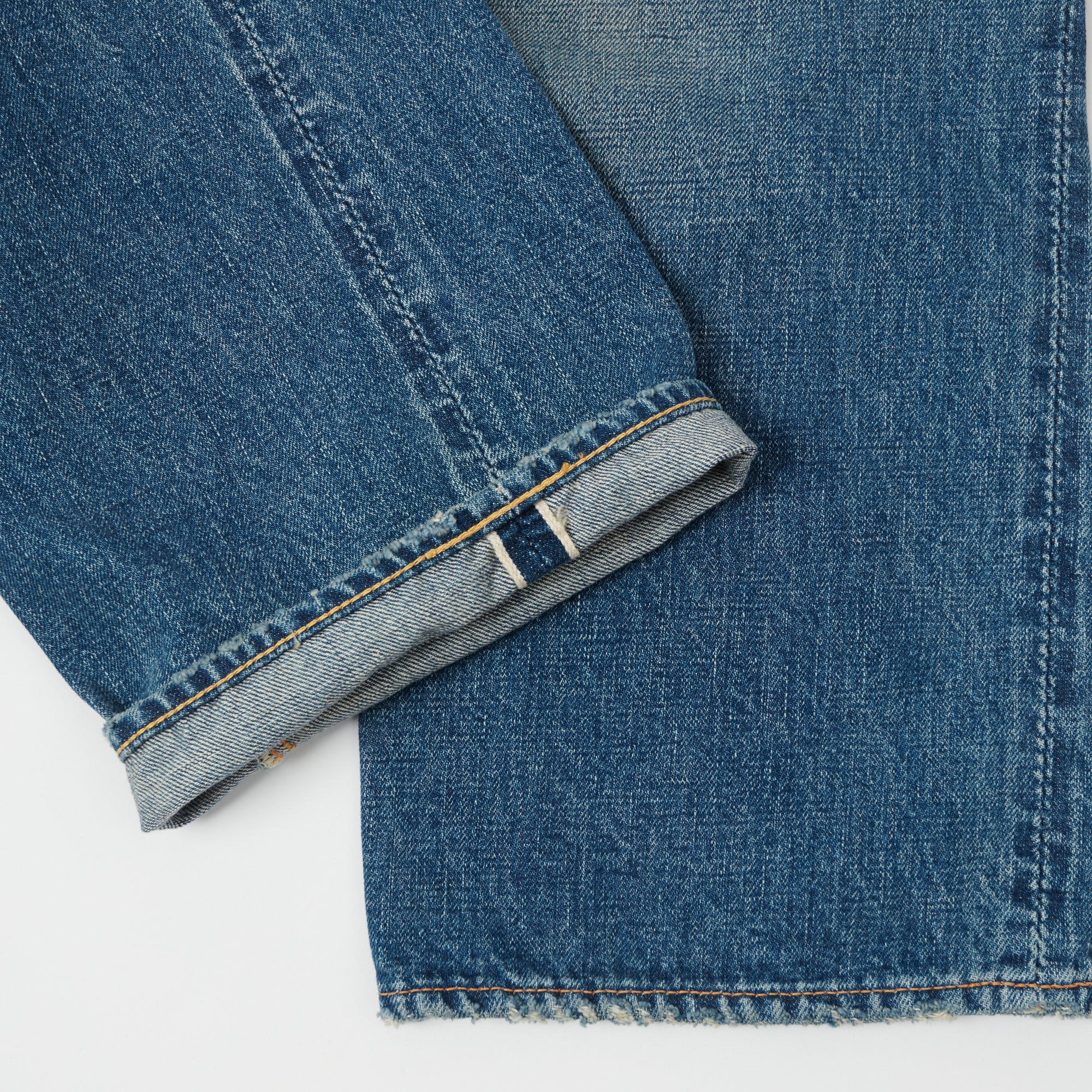 FULLCOUNT 0105 13.7oz Wide Straight Jean - 'Dartford' Wash