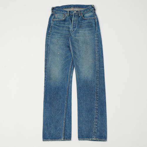 FULLCOUNT 1101 13.7oz Loose Straight Jean - Dartford Wash