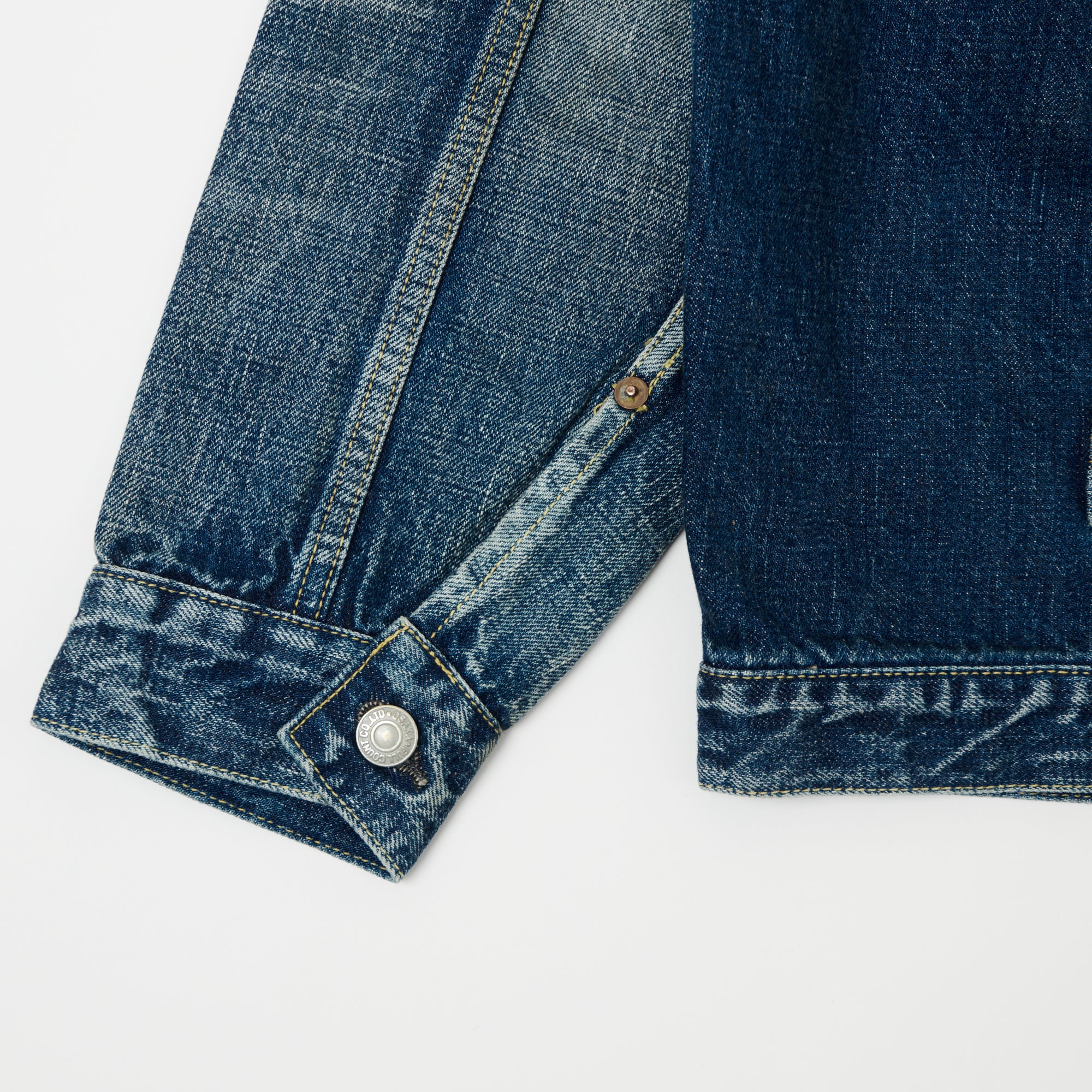 FULLCOUNT 2107 13.75oz Type I Denim Jacket - 'More Than Real' Wash