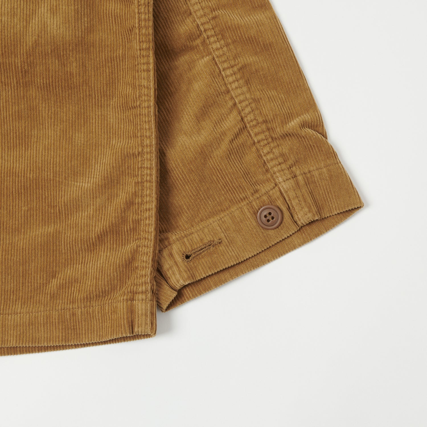 FULLCOUNT 2023 Corduroy Military Jacket - Camel