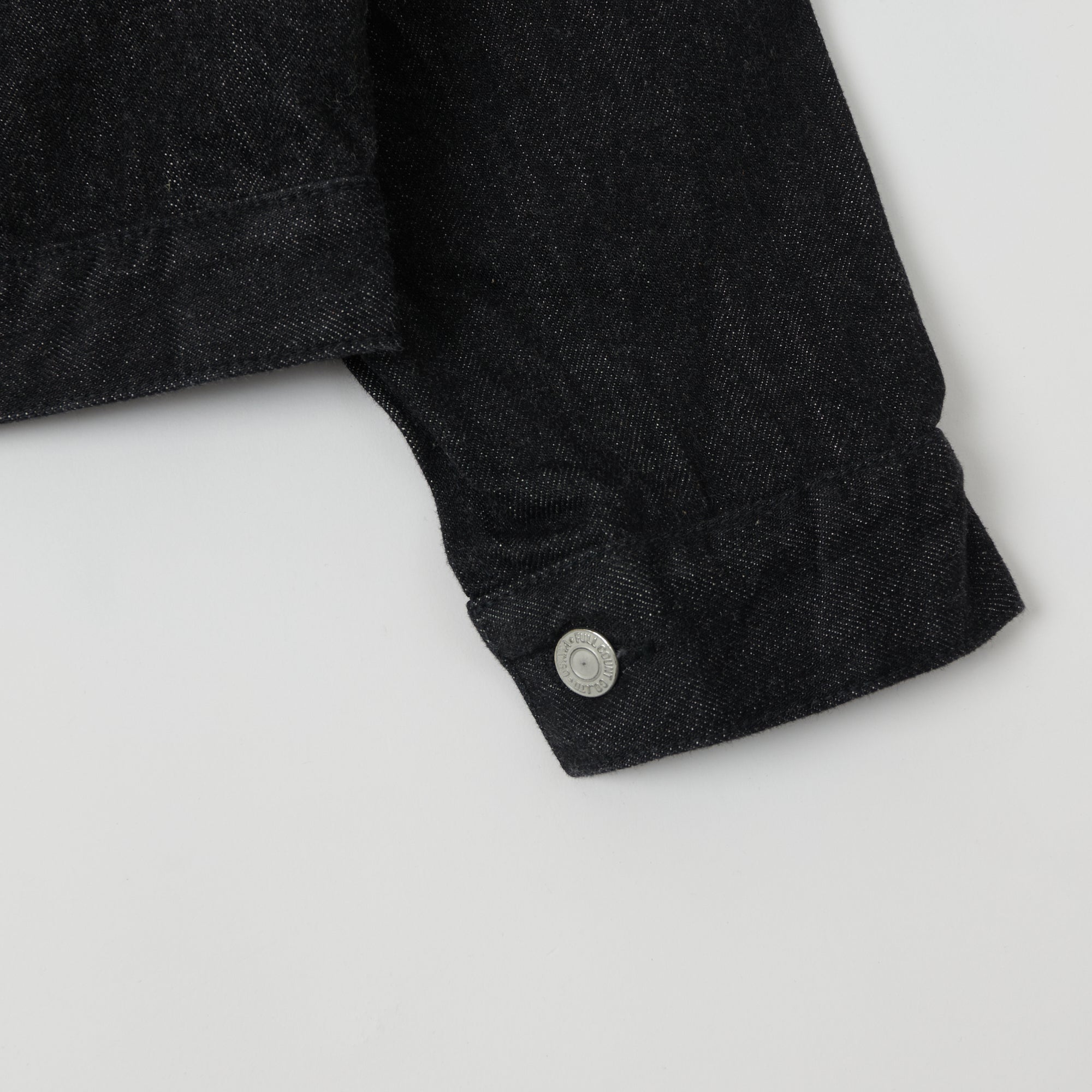 FULLCOUNT 2107 13.75oz Type I Denim Jacket - Black One Wash