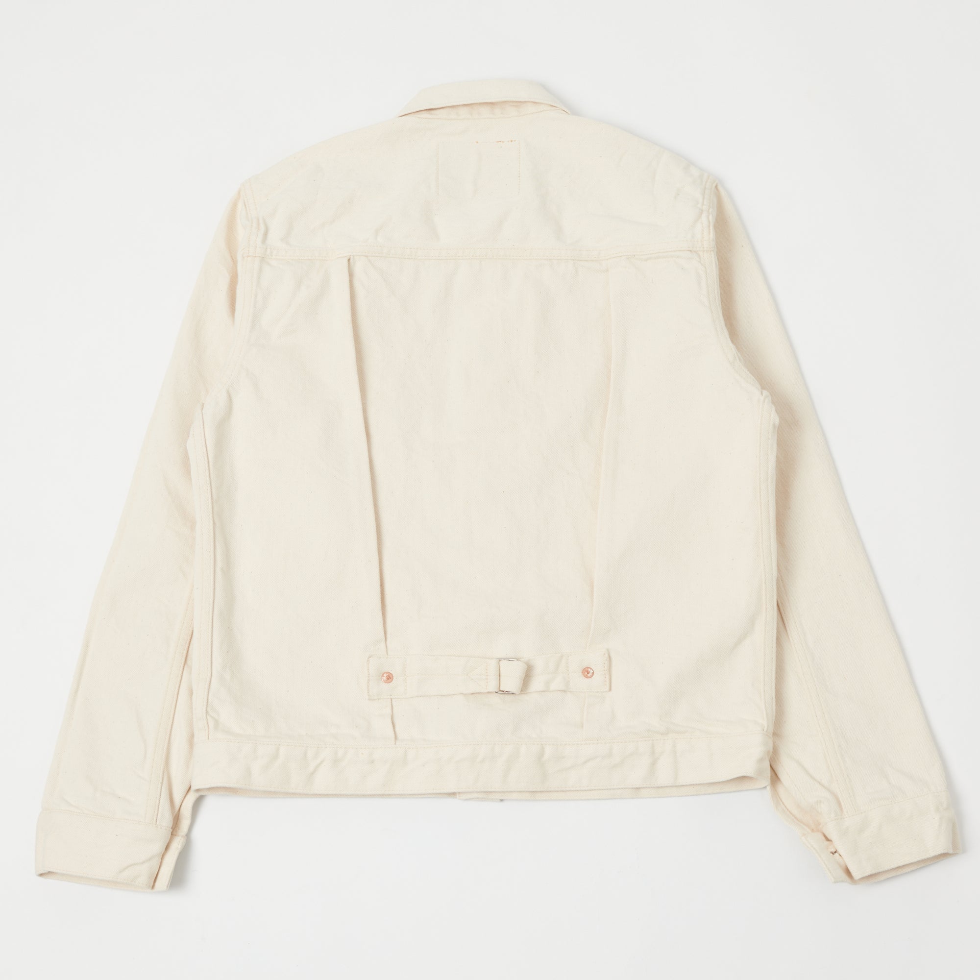 FULLCOUNT 2107 13.75oz Type I Denim Jacket - Ecru One Wash