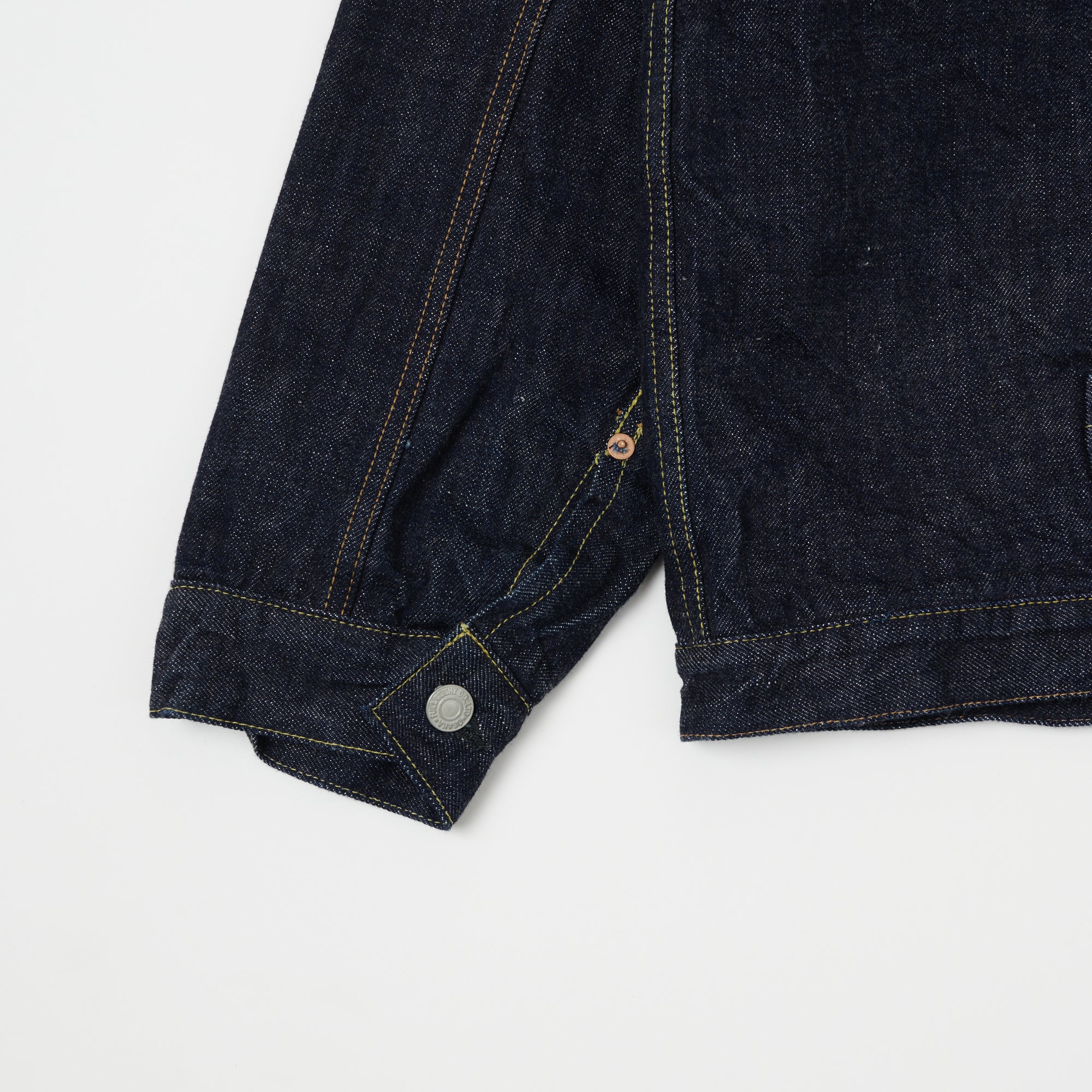 FULLCOUNT 2109 13.75oz Blanket Lined Type I Denim Jacket - One Wash