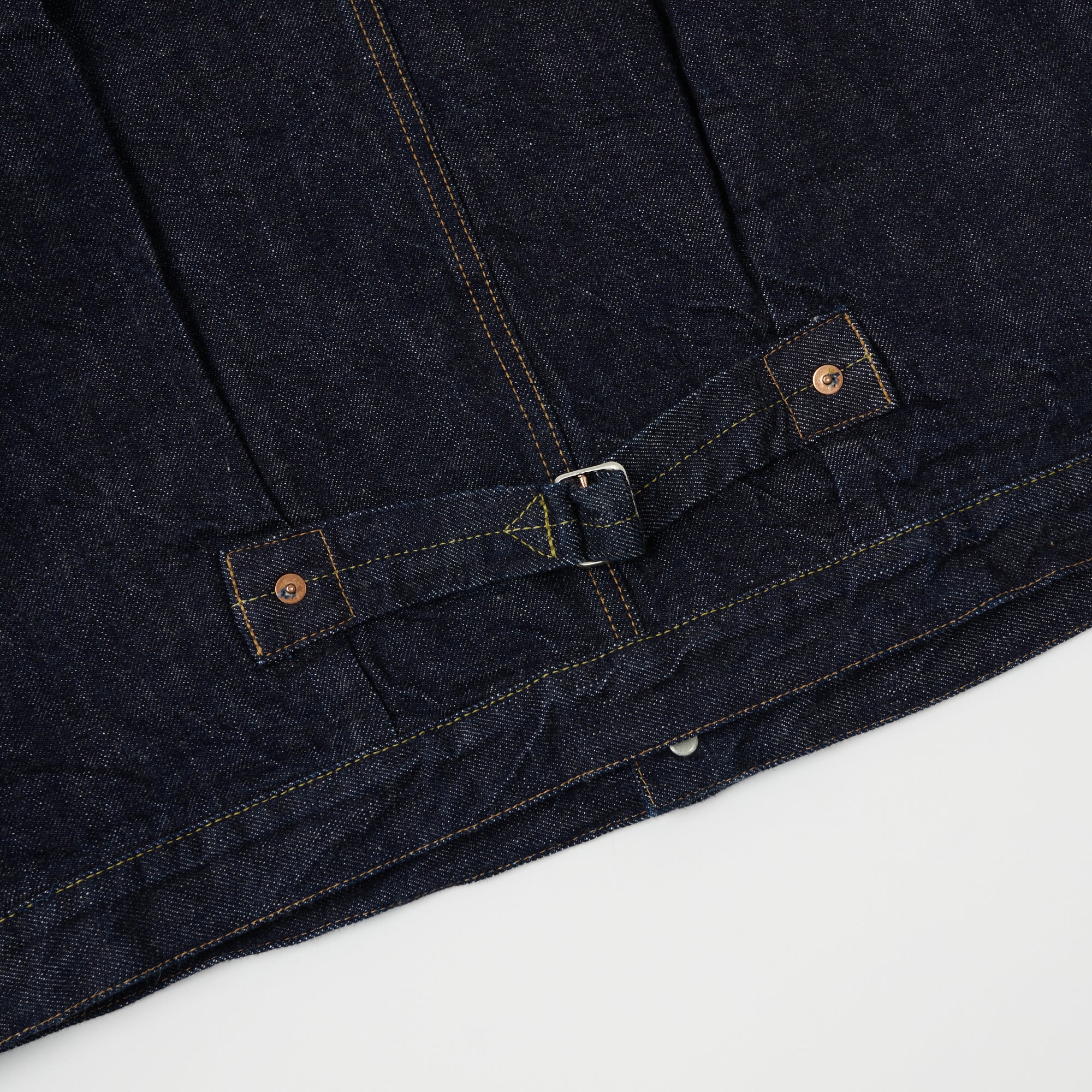 FULLCOUNT 2109 13.75oz Blanket Lined Type I Denim Jacket - One Wash