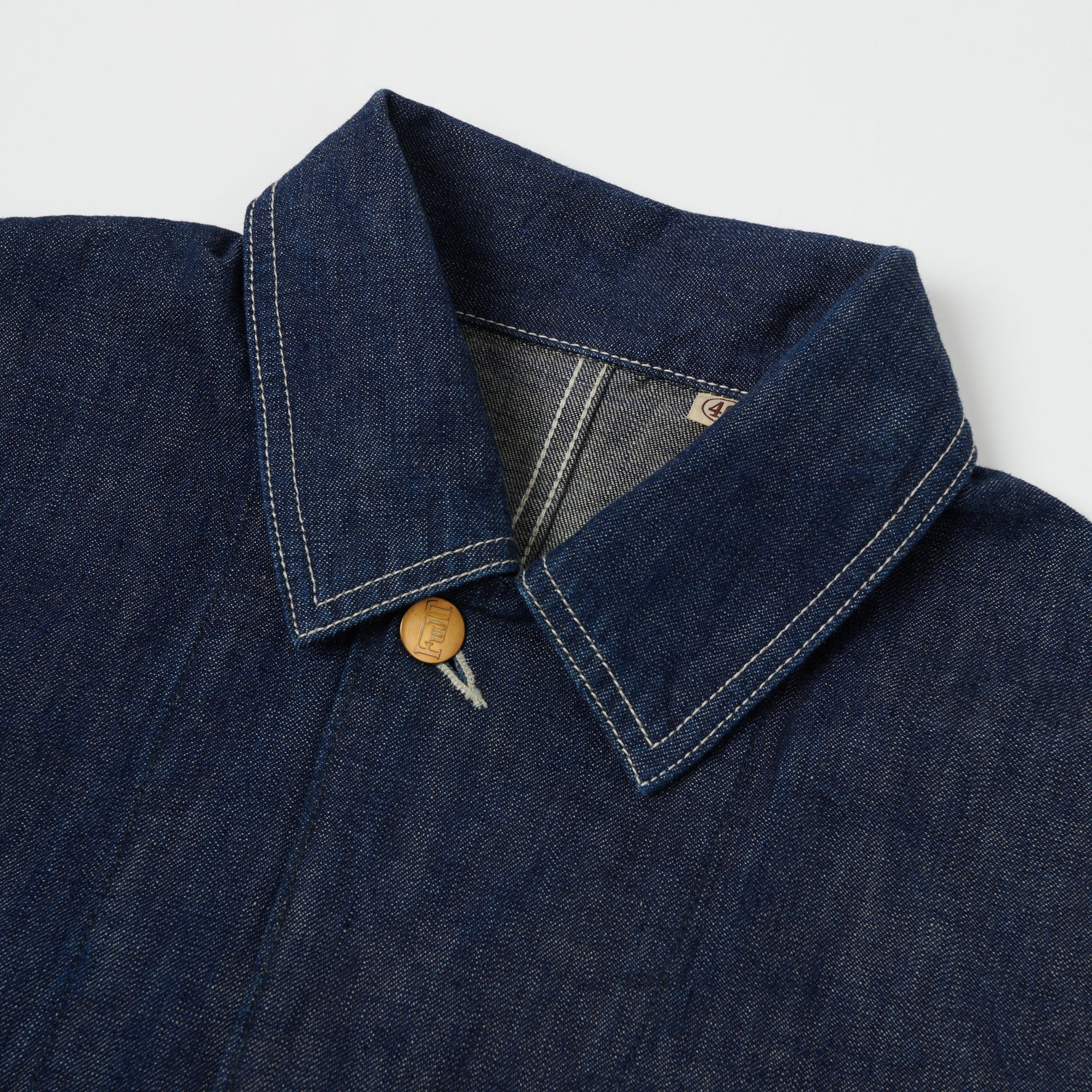 FULLCOUNT 2875 Denim Coverall Jacket - One Wash