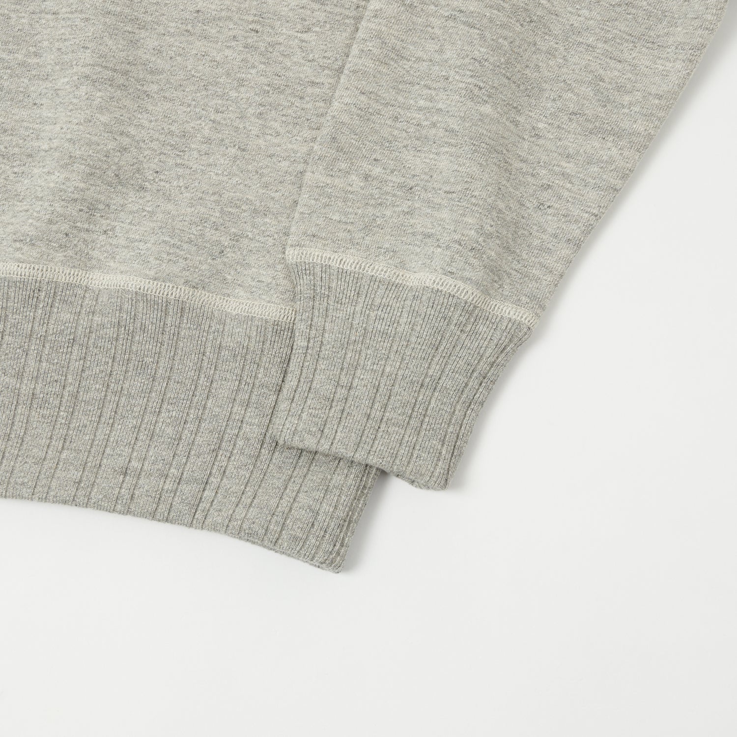 FULLCOUNT 3741 'Mother Cotton' Sweatshirt - Heather Grey
