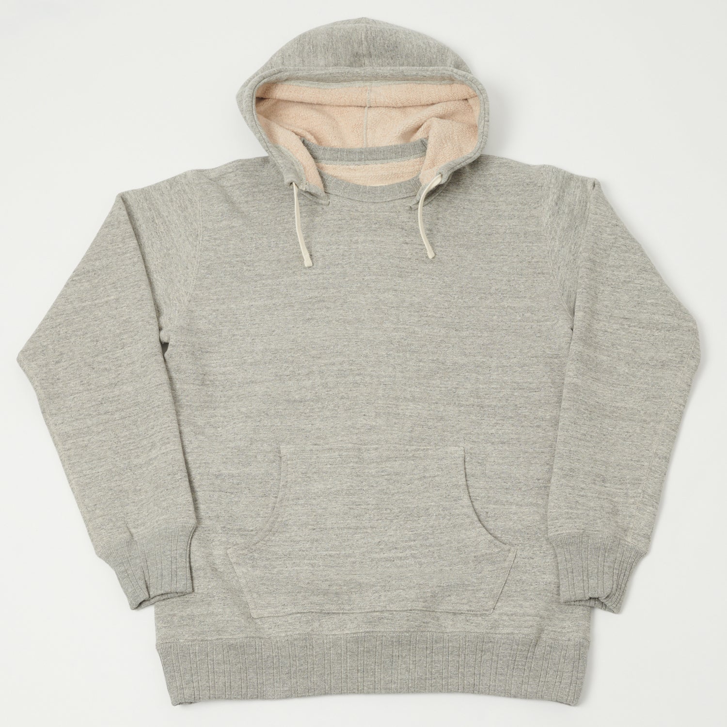 FULLCOUNT 3745 'Mother Cotton' Hoodie - Heather Grey